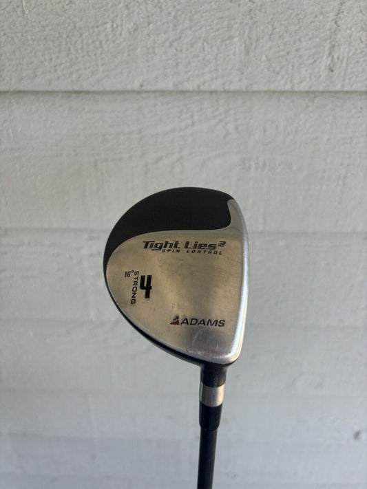 NICE Tight Lies 2 Spin Control Strong 4 Wood 16° Graphite Shaft 42.5”