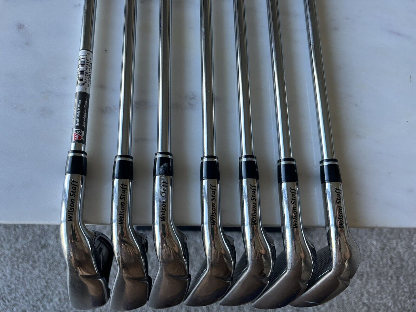 NICE Wilson Staff D250 Iron Set 5-GW Uniflex Steel STD Length