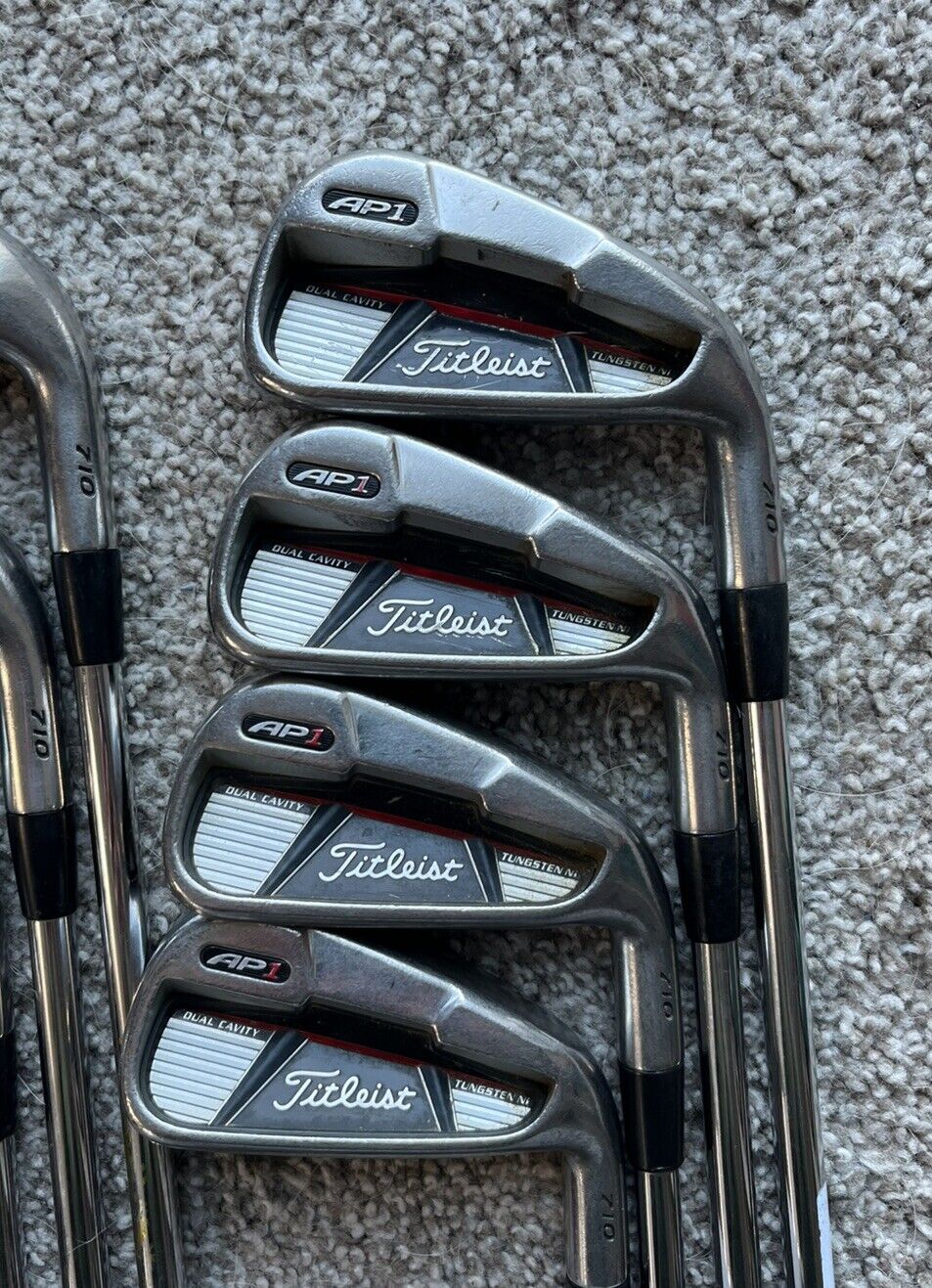 NICE Titleist 710 AP1 Iron Set 4-PW, GW Regular Flex Steel Std Length And Lie