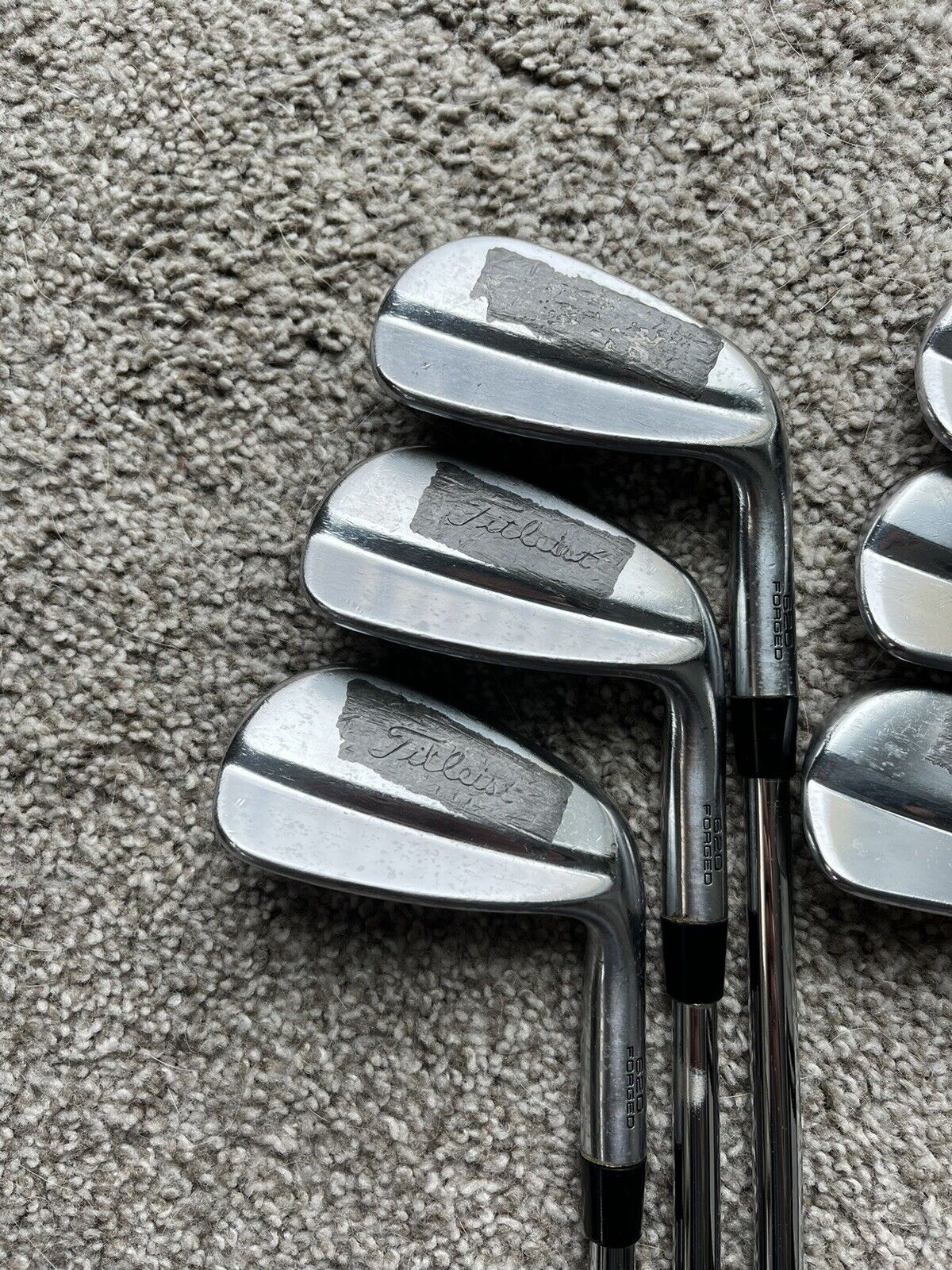 Titleist 620 Forged MB Iron Set 5-PW KBS $-Taper 130 Extra Stiff Steel