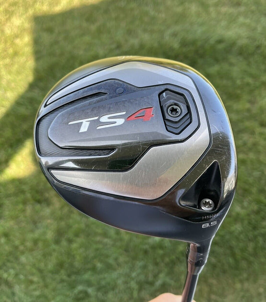 NICE Titleist TS4 Driver 8.5° Speeder 757 Evolution Stiff Flex W/Hc 44.5”