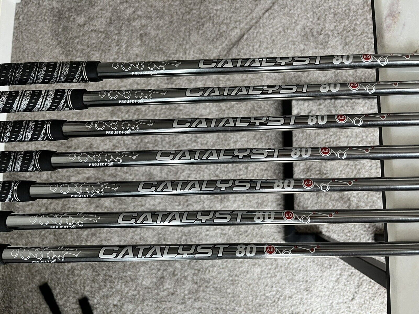 Callaway Mavrik Iron Set 4-PW Project X Catalyst 80 Stiff Flex -1/4”