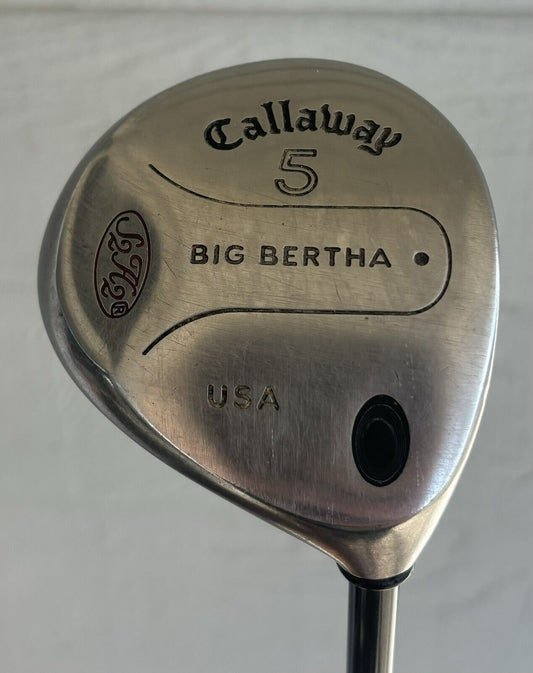 Callaway Big Bertha S2H2 5 Wood Graphite Shaft 42” w HC