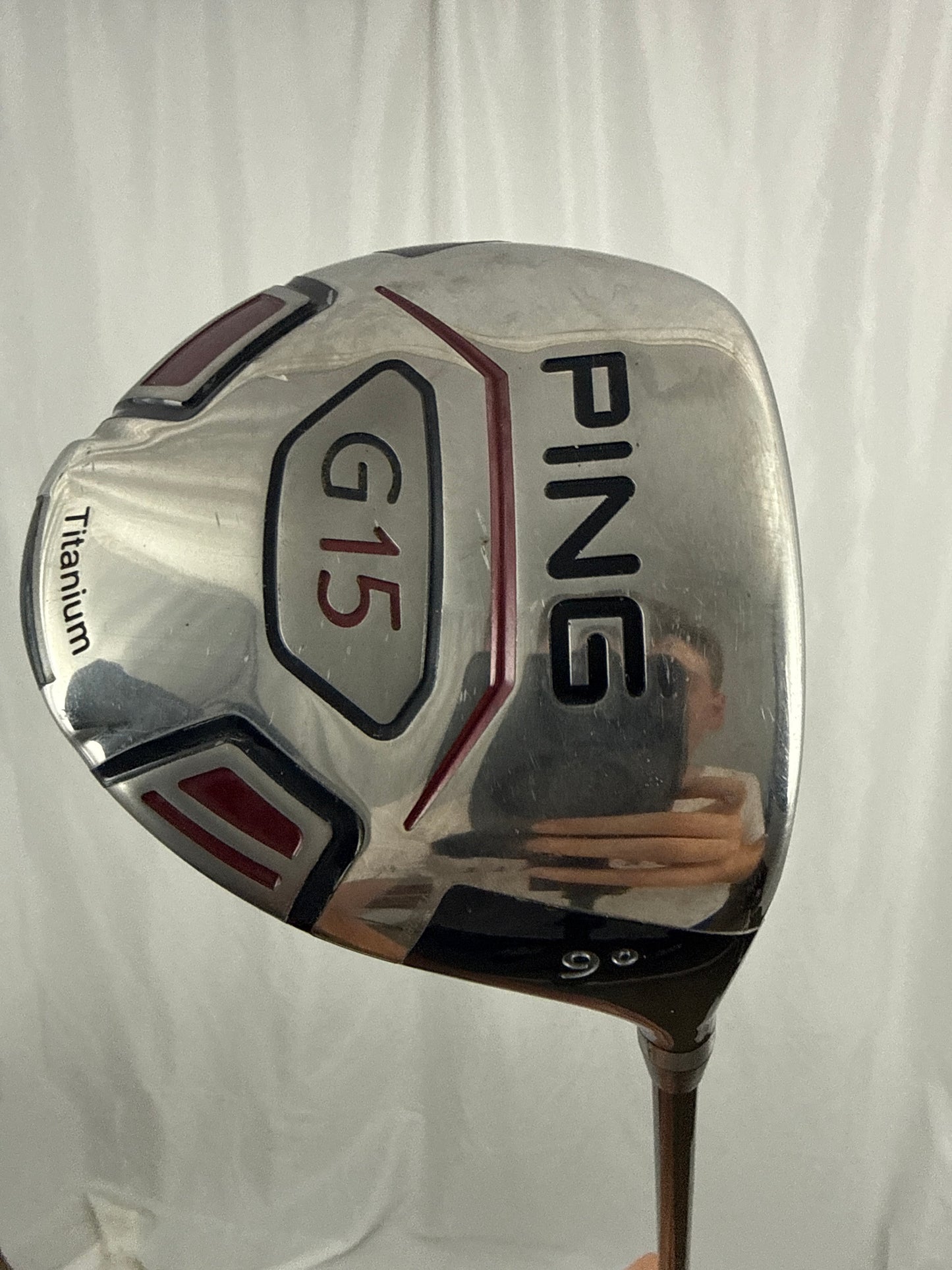 Ping G15 Driver 9° Grafalloy ProLaunch 60 Stiff Flex 45.5″ NICE