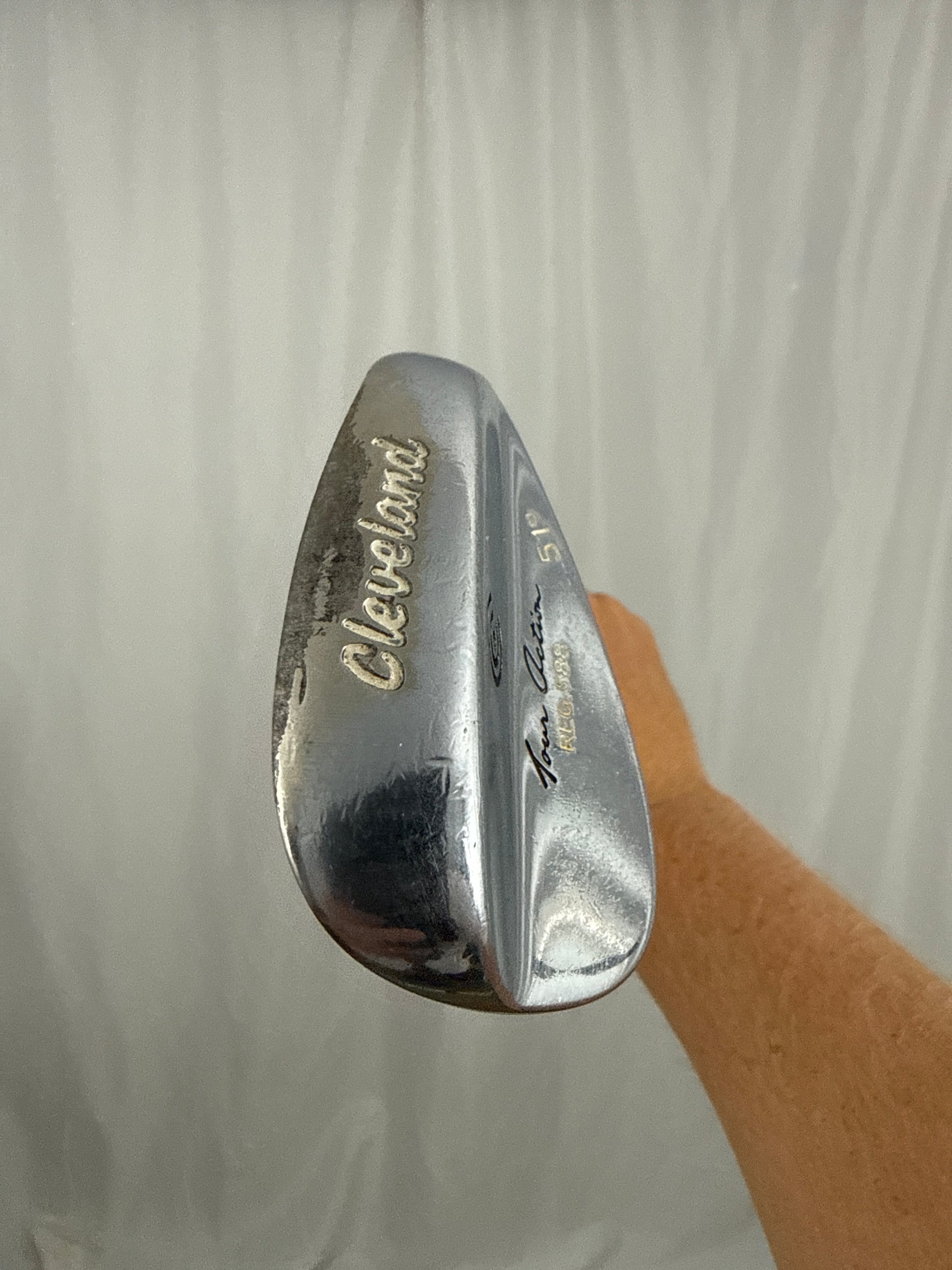 Photo of Cleveland 588 Chrome Gap Wedge 51° Wedge Flex True Temper