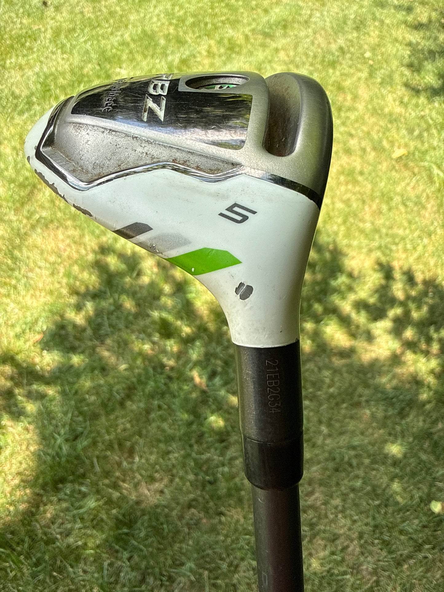 TaylorMade RocketBallz 5 Hybrid 25° Speed Engineered 65 Regular Flex 39.75" +HC