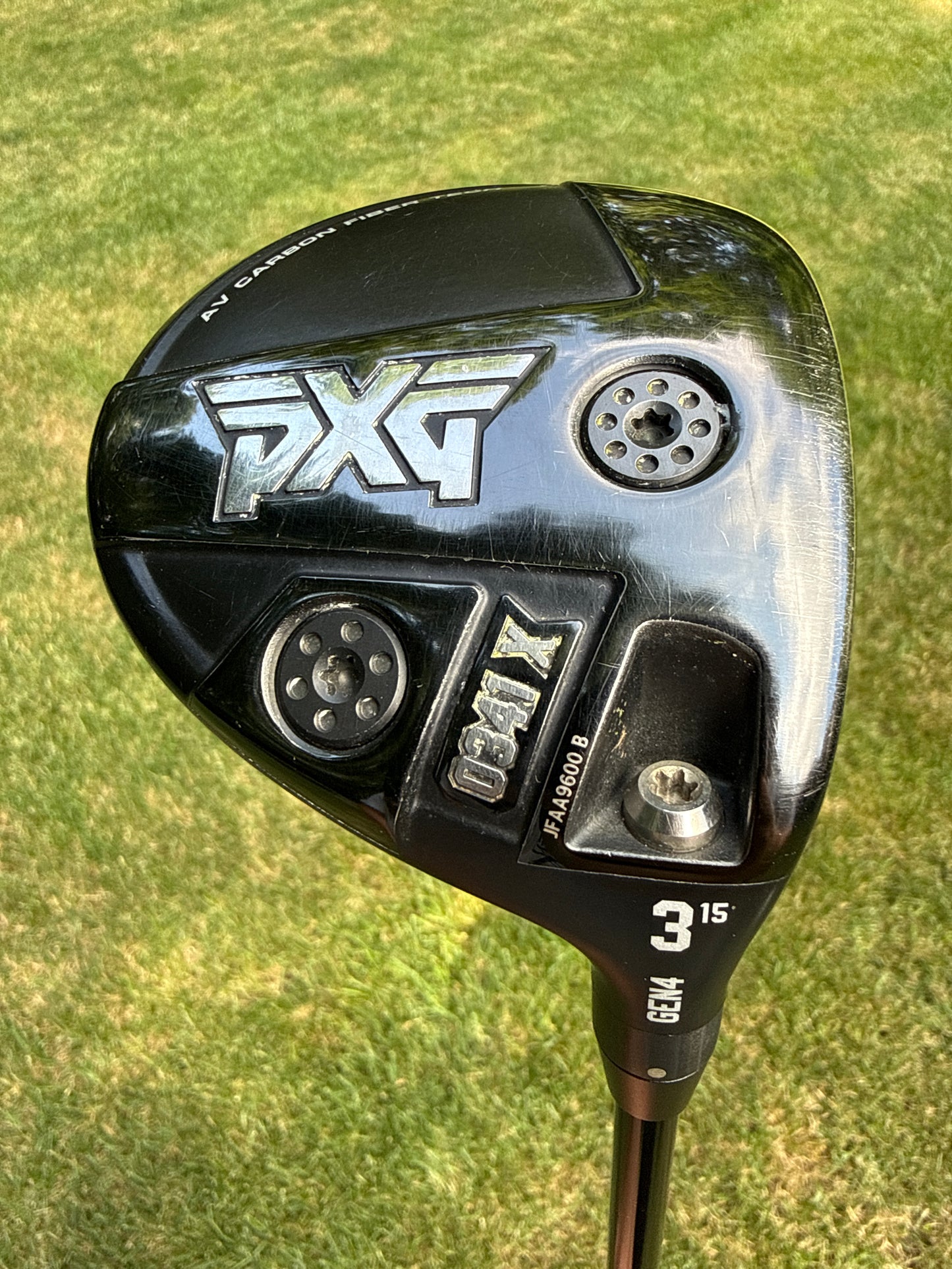PXG 0341 X GEN4 3-Wood 15° Diamana 60 Limited Stiff Flex 42.75″ +HC NICE