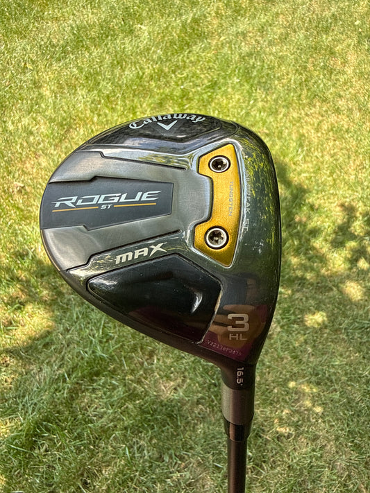 Callaway Rogue ST Max 3-Wood 16.5° Cypher Fifty Regular Flex 42.75" NICE