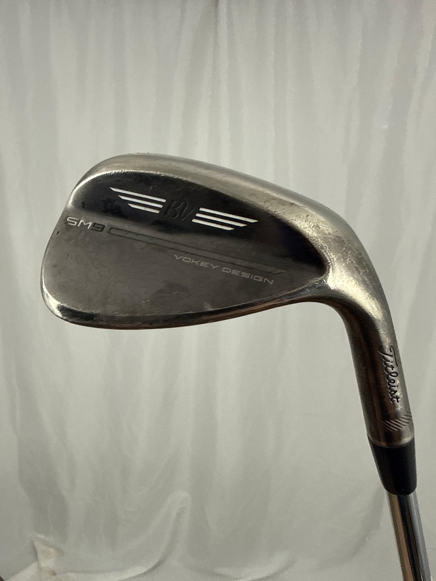 Photo of Titleist Vokey SM9 Brushed Steel Sand Wedge 54° Wedge Flex