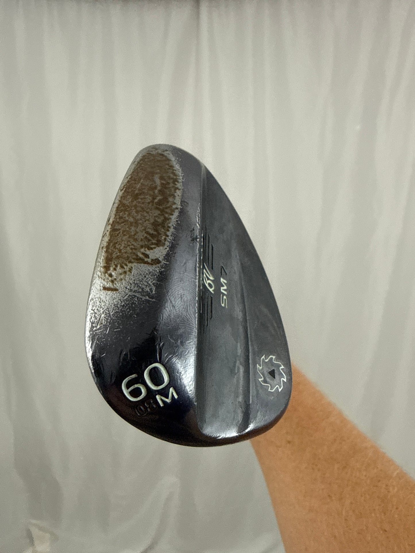 Photo of Titleist Vokey SM7 Jet Black Lob Wedge 60° Stiff Flex Ns Pro Tour 125