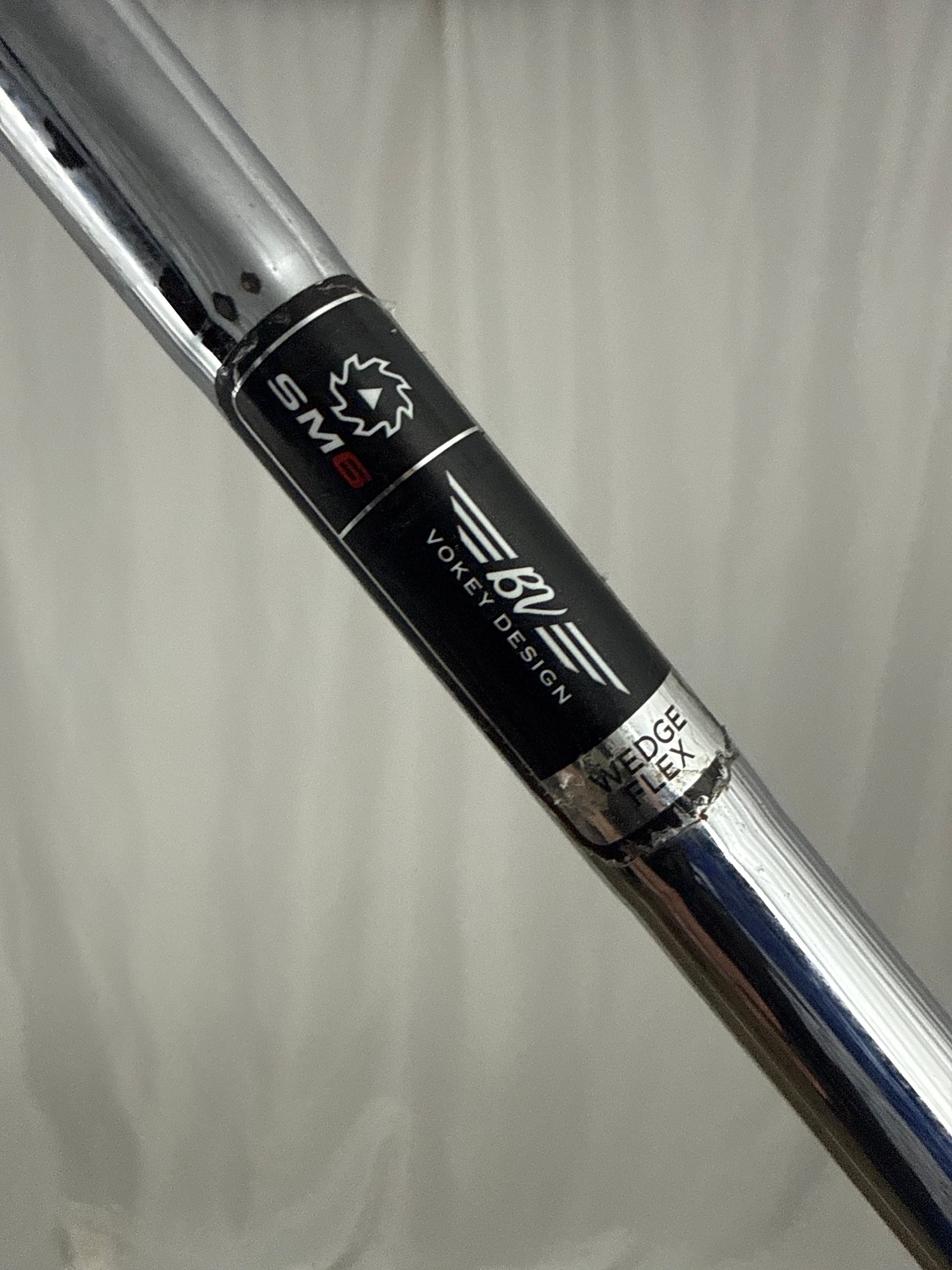 Photo of Titleist Vokey SM6 Tour Chrome Lob Wedge 60° Wedge Flex Vokey Design