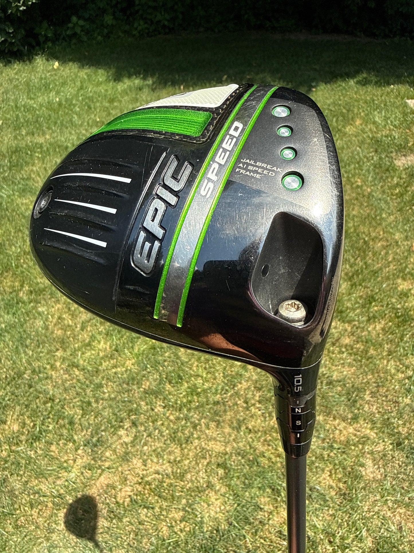 Callaway EPIC Speed Driver 10.5° HZRDUS Smoke iM10 50 Regular Flex 45.25" NICE