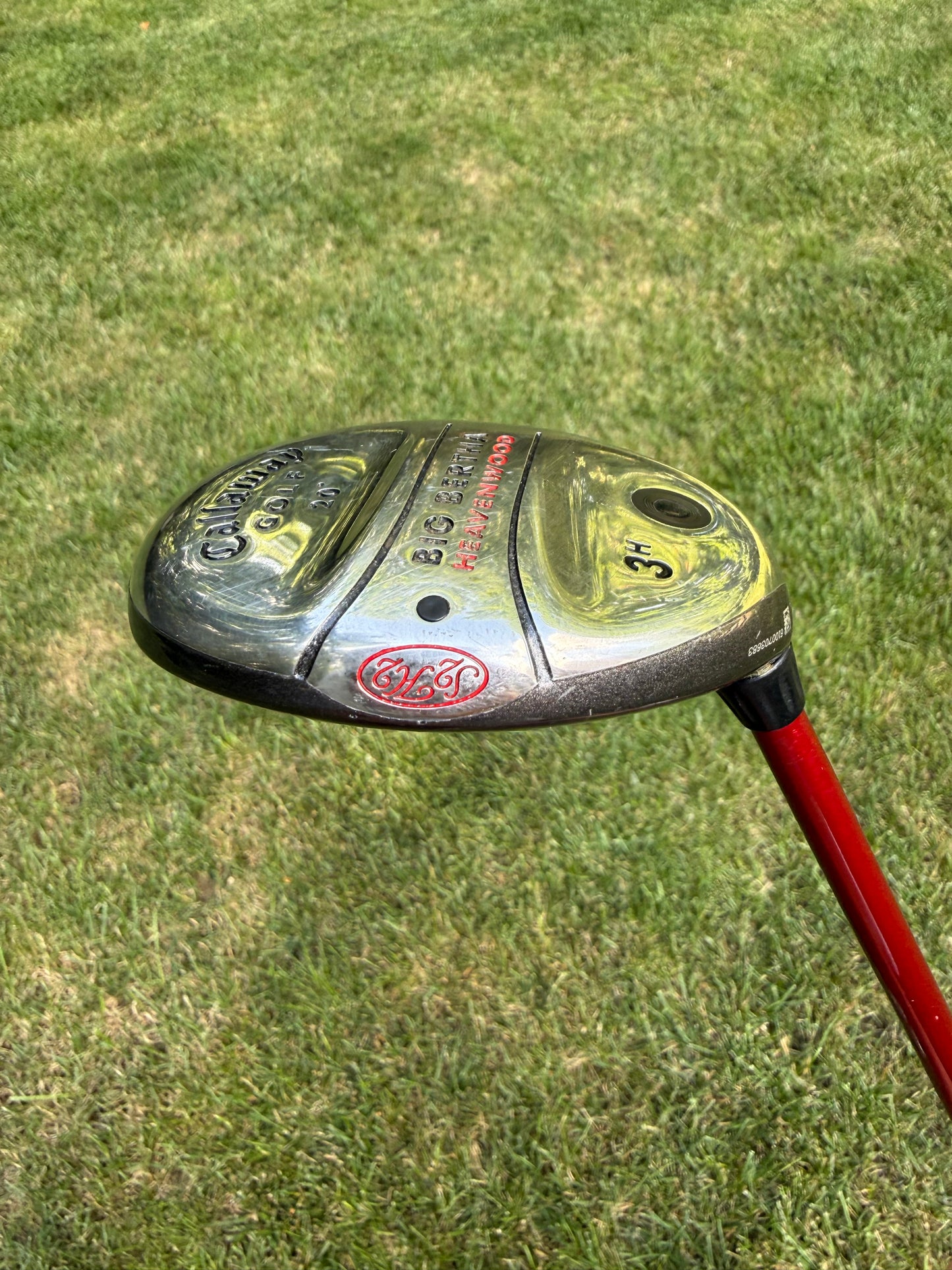 Callaway Big Bertha Heavenwood 3 Hybrid 20° RCH 75w Stiff Flex 40.25″ NICE