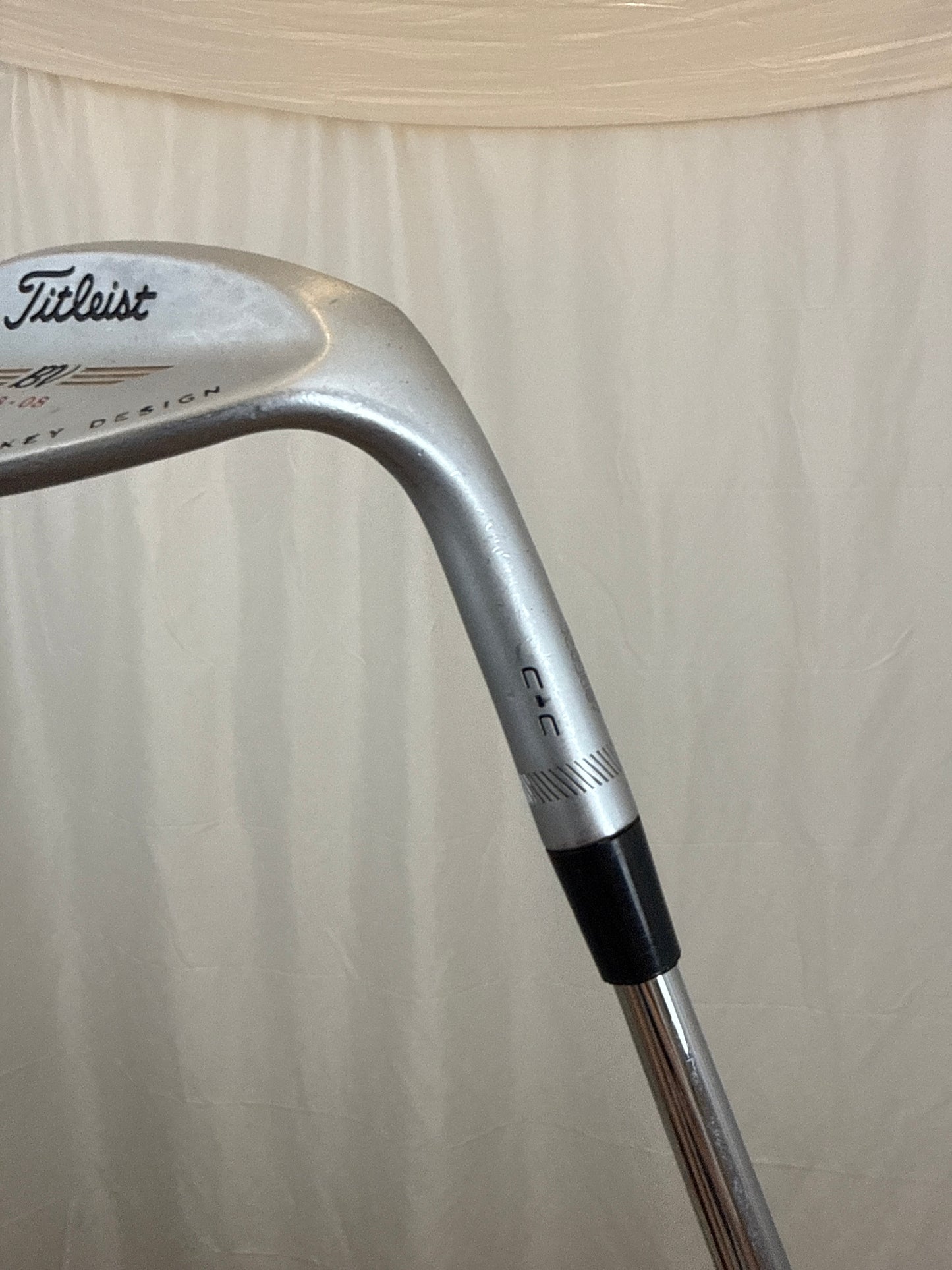 Photo of Titleist Vokey Spin Milled CC Chrome Lob Wedge 58° Wedge Flex