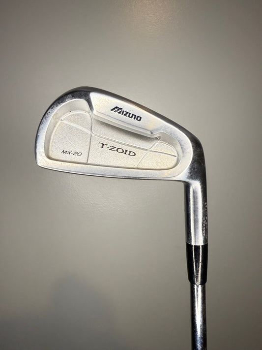 Mizuno T-Zoid MX-20 6-Iron 28° Dynamic Gold R300 Regular Flex 38.25″ NICE