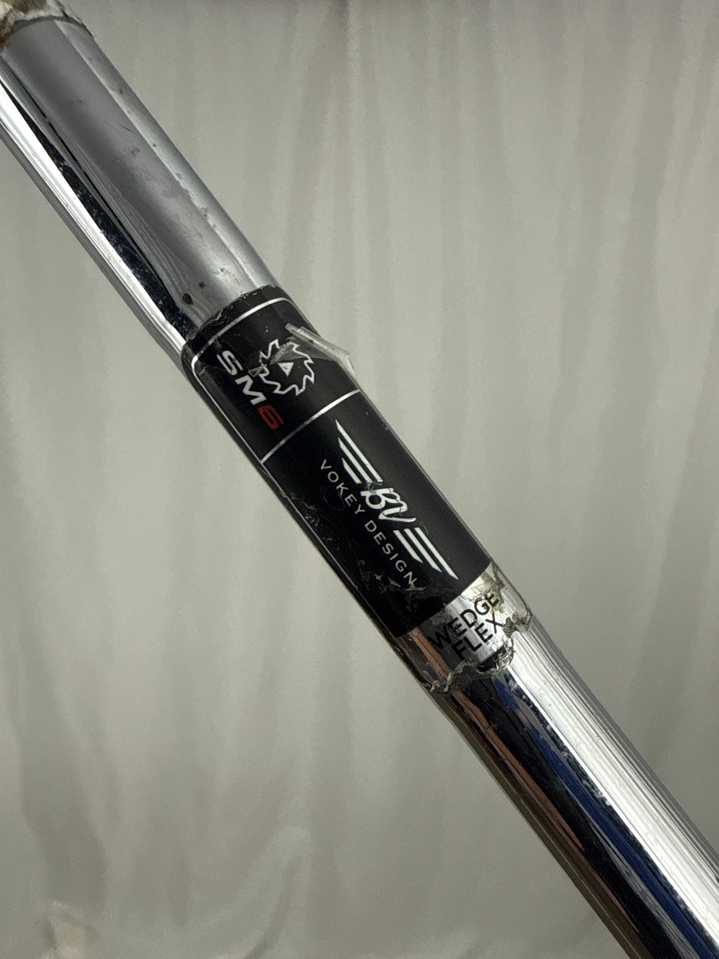 Photo of Titleist Vokey SM6 Tour Chrome Lob Wedge 60° Wedge Flex Vokey Design