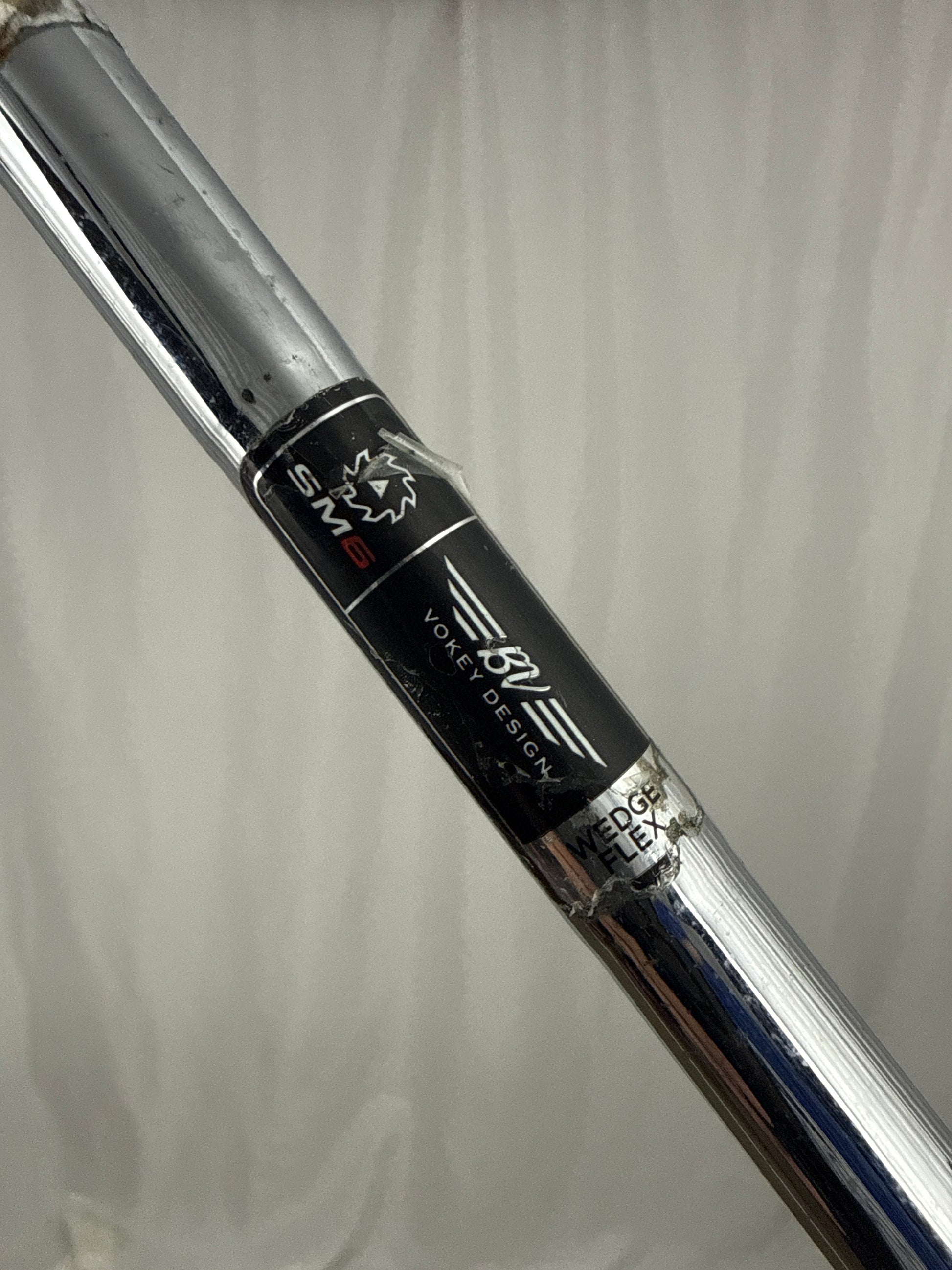 Photo of Titleist Vokey SM6 Tour Chrome Lob Wedge 60° Wedge Flex Vokey Design
