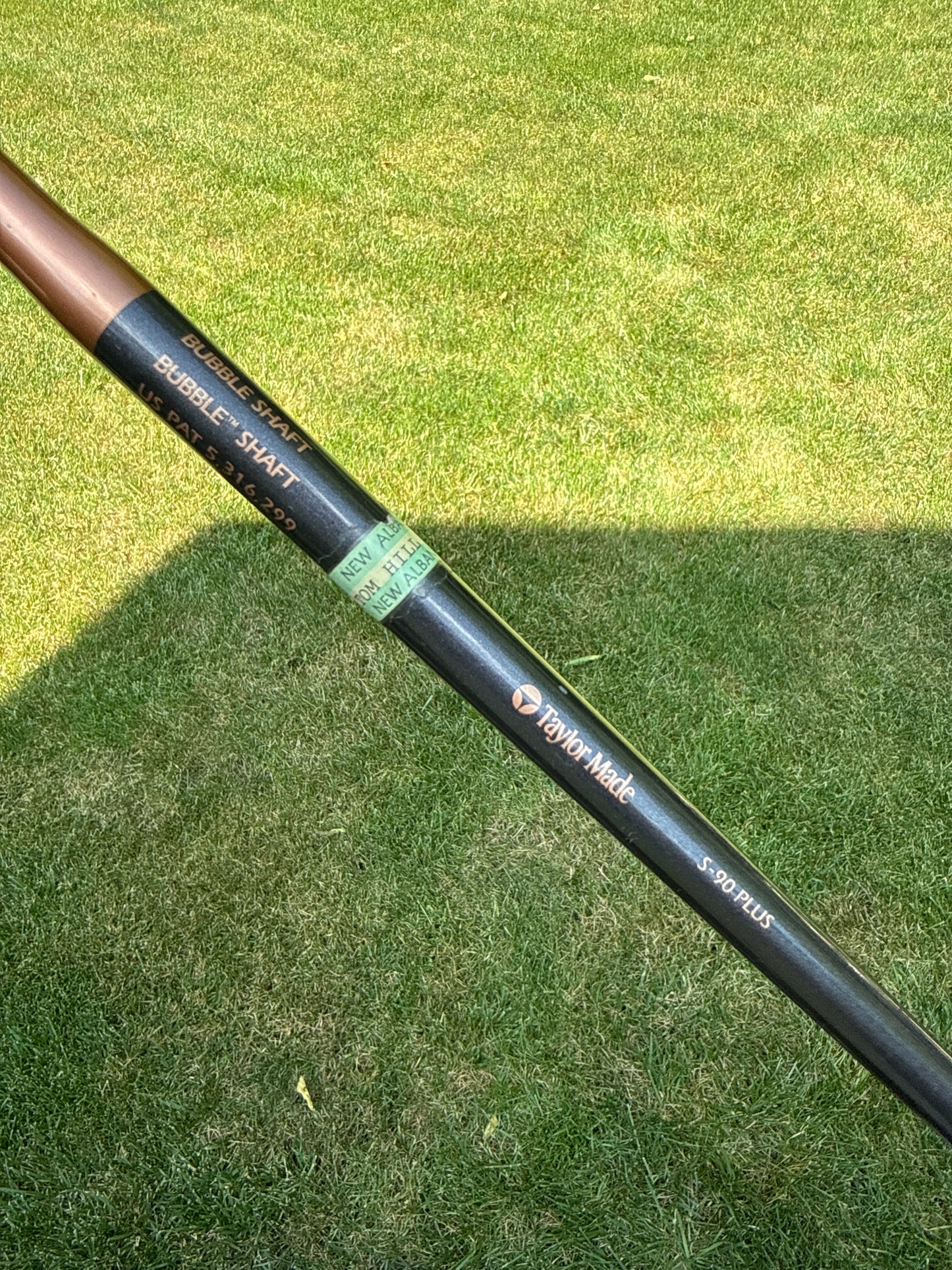 TaylorMade Burner Bubble 3-Wood 15° Bubble S-90 Plus Stiff Flex 42.75″