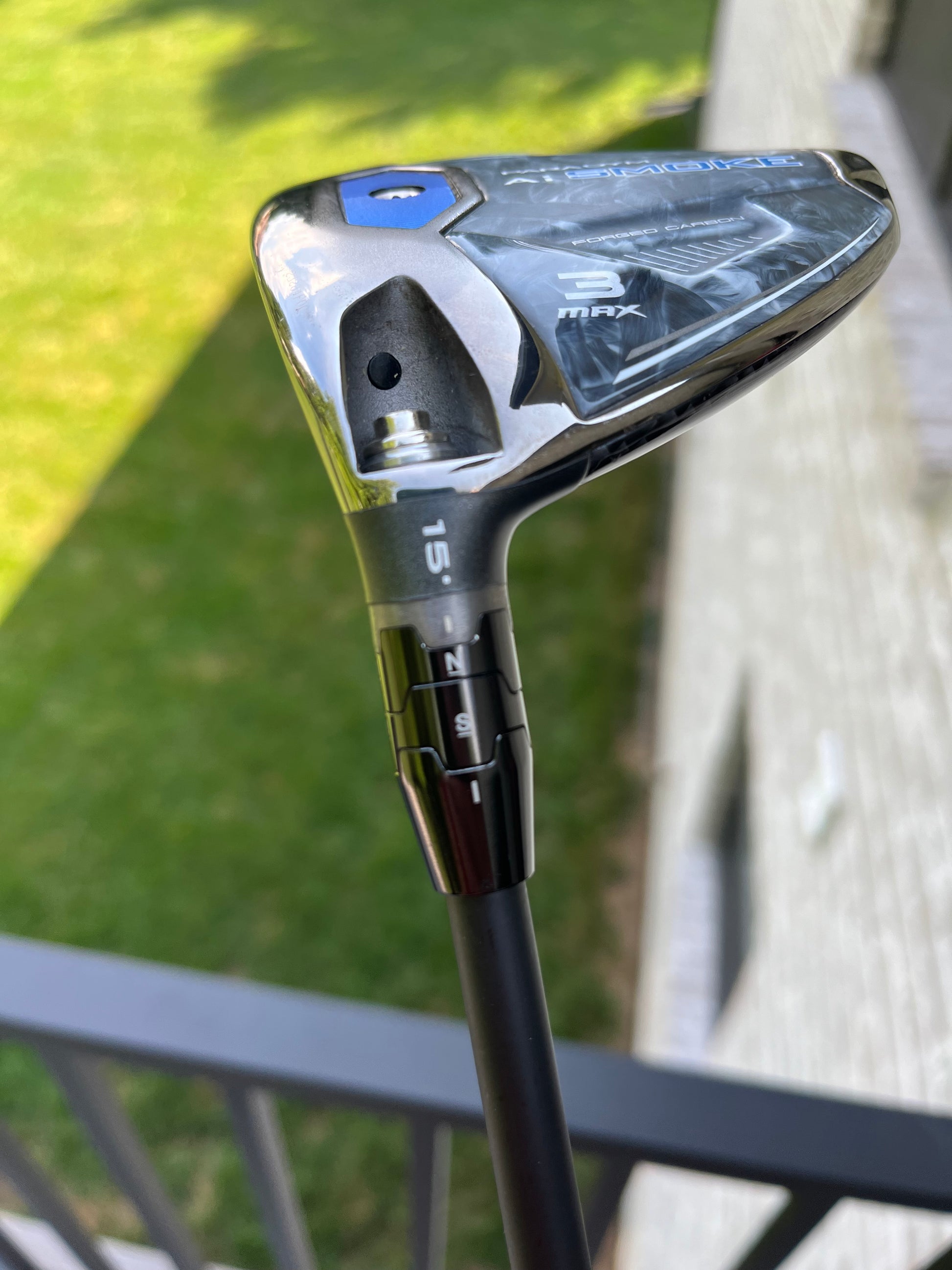 Photo of Callaway Ai Smoke Max 3-Wood 15° Regular Flex Tensei Av Blue 65