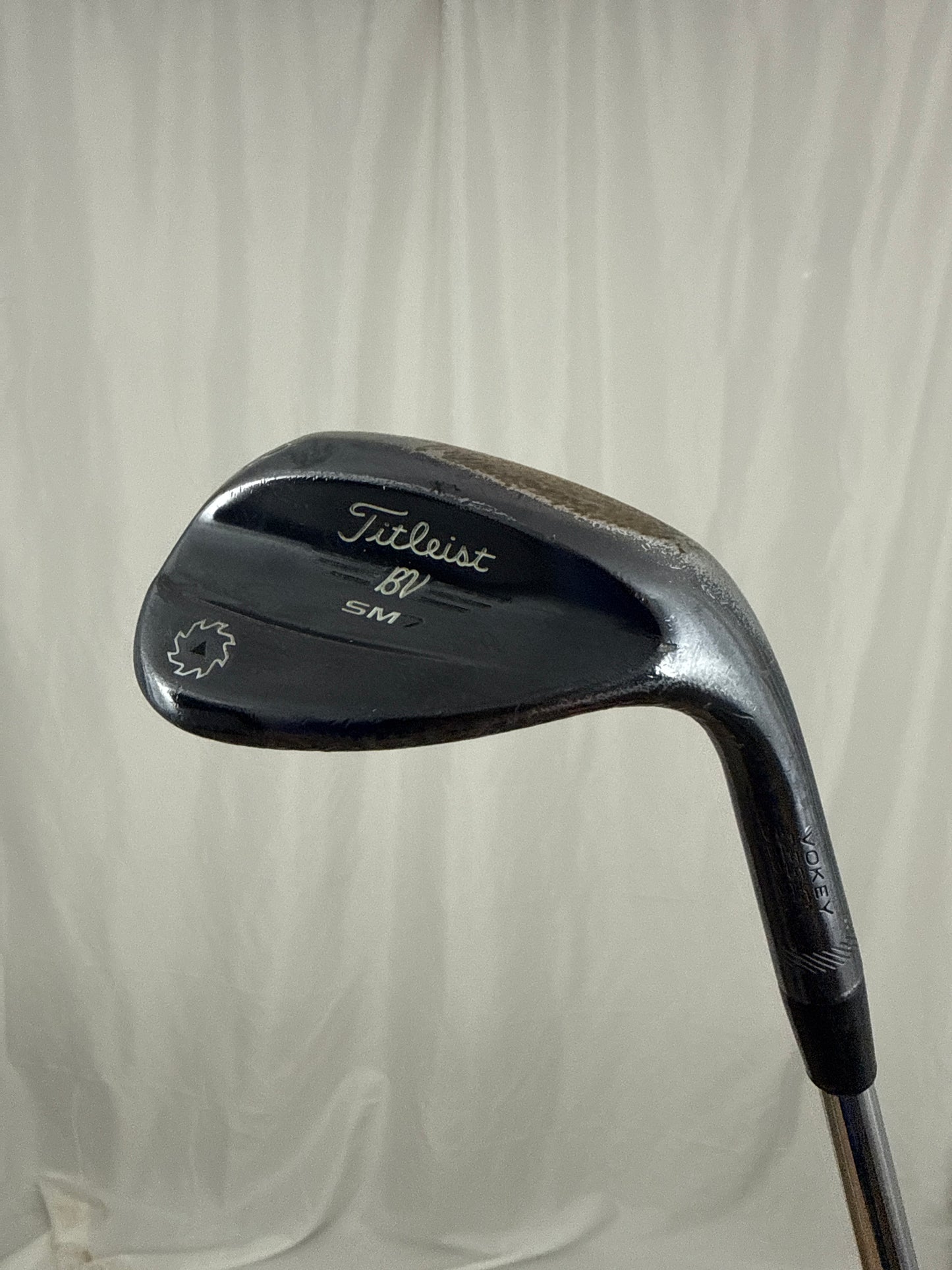 Photo of Titleist Vokey SM7 Jet Black Lob Wedge 60° Stiff Flex Ns Pro Tour 125