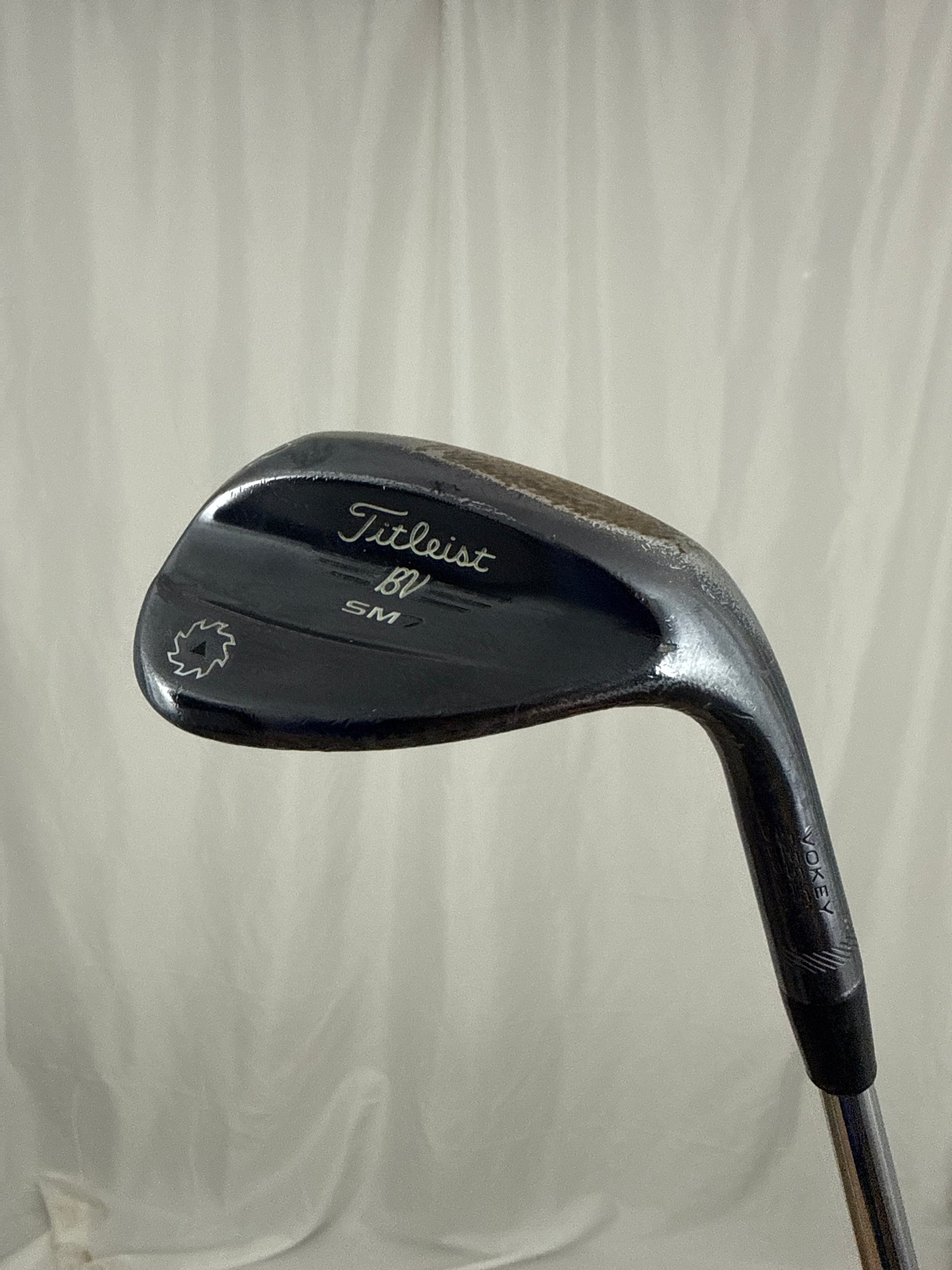 Photo of Titleist Vokey SM7 Jet Black Lob Wedge 60° Stiff Flex Ns Pro Tour 125