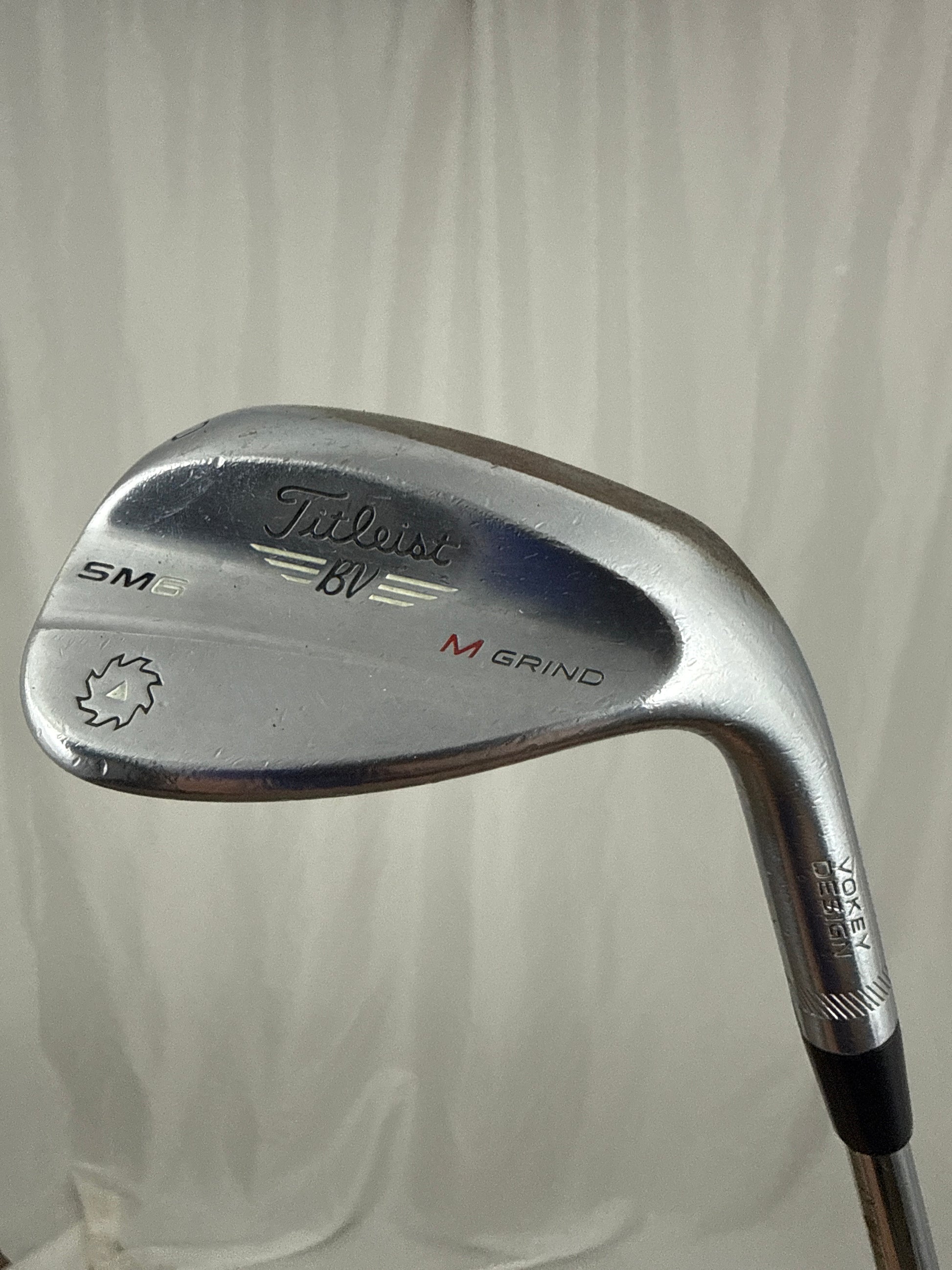 Photo of Titleist Vokey SM6 Tour Chrome Lob Wedge 60° Wedge Flex Vokey Design