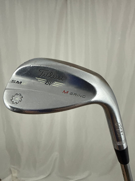 Photo of Titleist Vokey SM6 Tour Chrome Lob Wedge 60° Wedge Flex Vokey Design