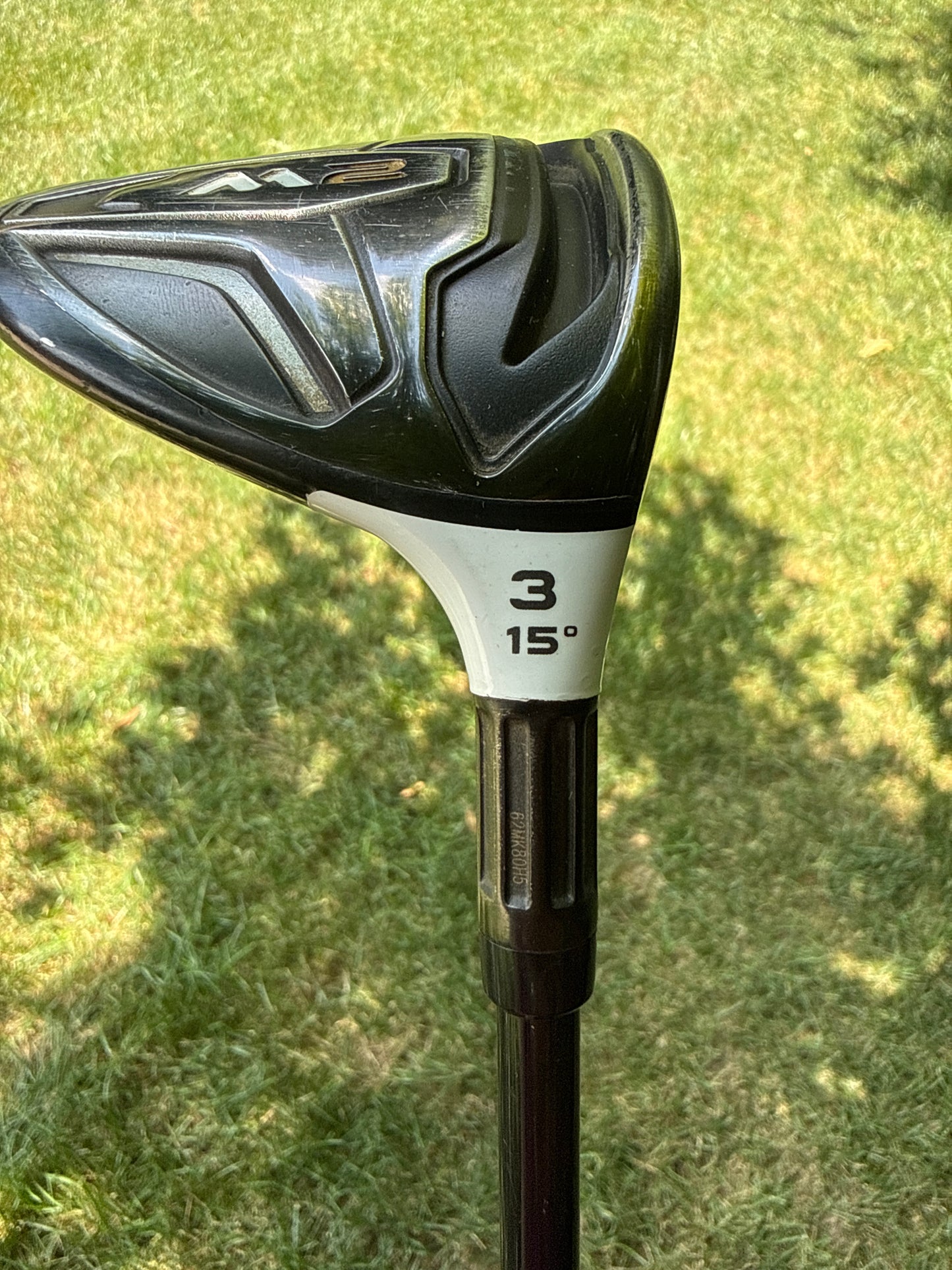 TaylorMade 2016 M2 3-Wood 15° Re-Ax 65 Stiff Flex 43"