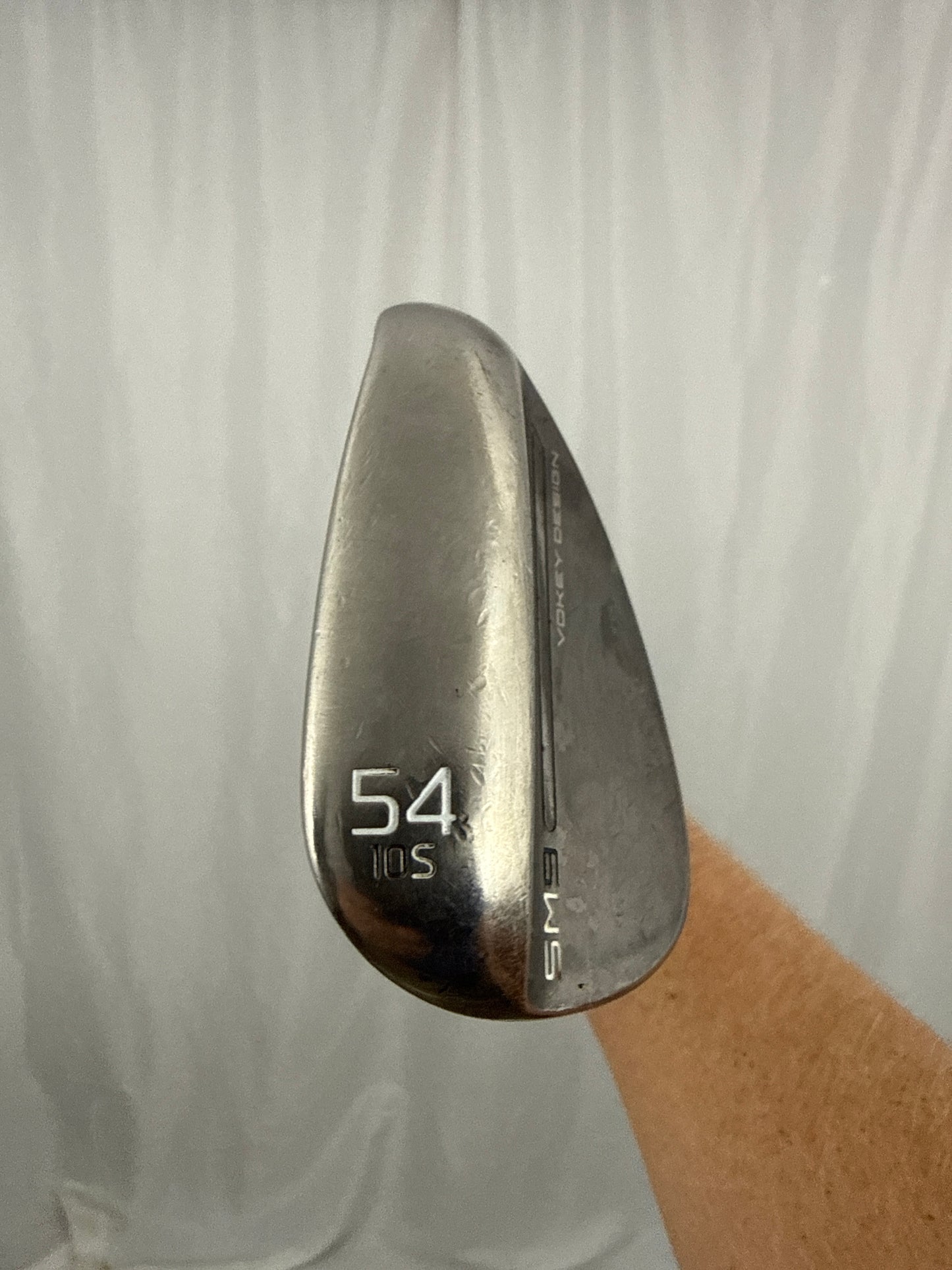 Photo of Titleist Vokey SM9 Brushed Steel Sand Wedge 54° Wedge Flex