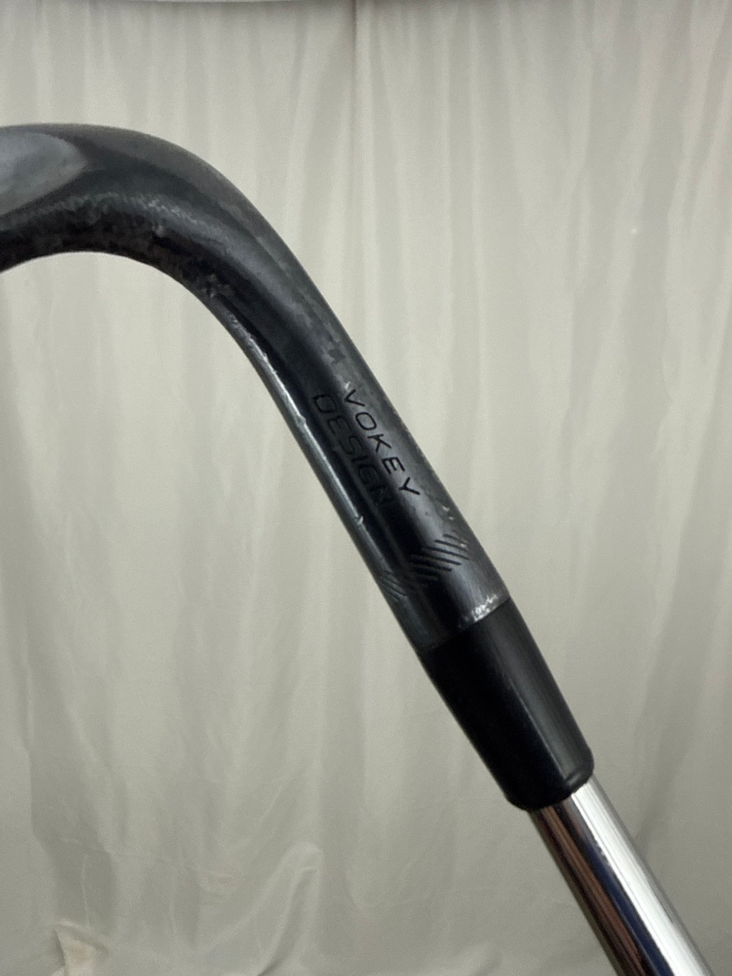Photo of Titleist Vokey SM7 Jet Black Lob Wedge 60° Stiff Flex Ns Pro Tour 125