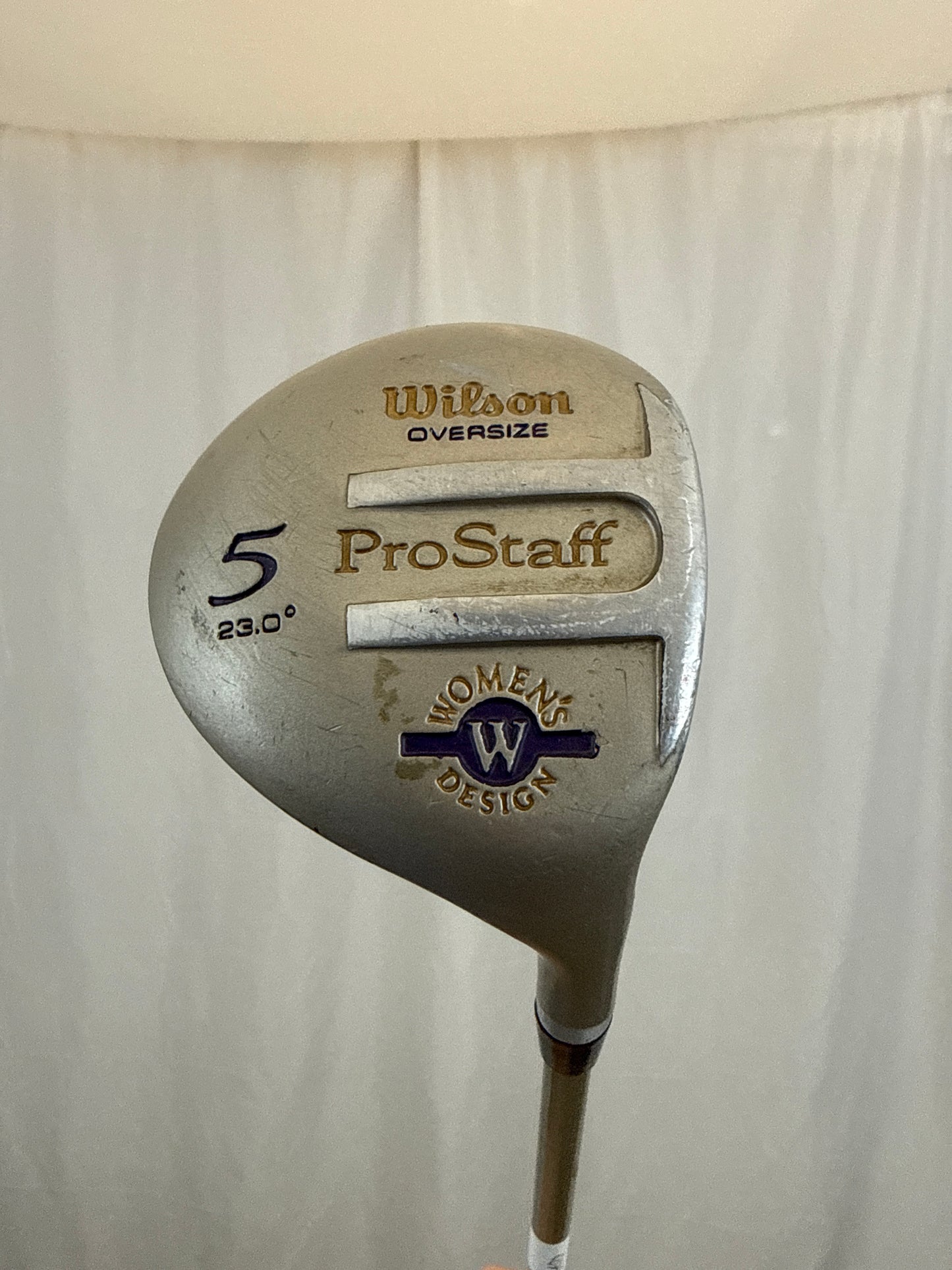 Photo of Wilson Oversize Pro Staff 5-Wood 23° Ladies Flex Re-Flex