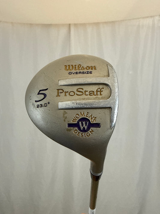 Photo of Wilson Oversize Pro Staff 5-Wood 23° Ladies Flex Re-Flex
