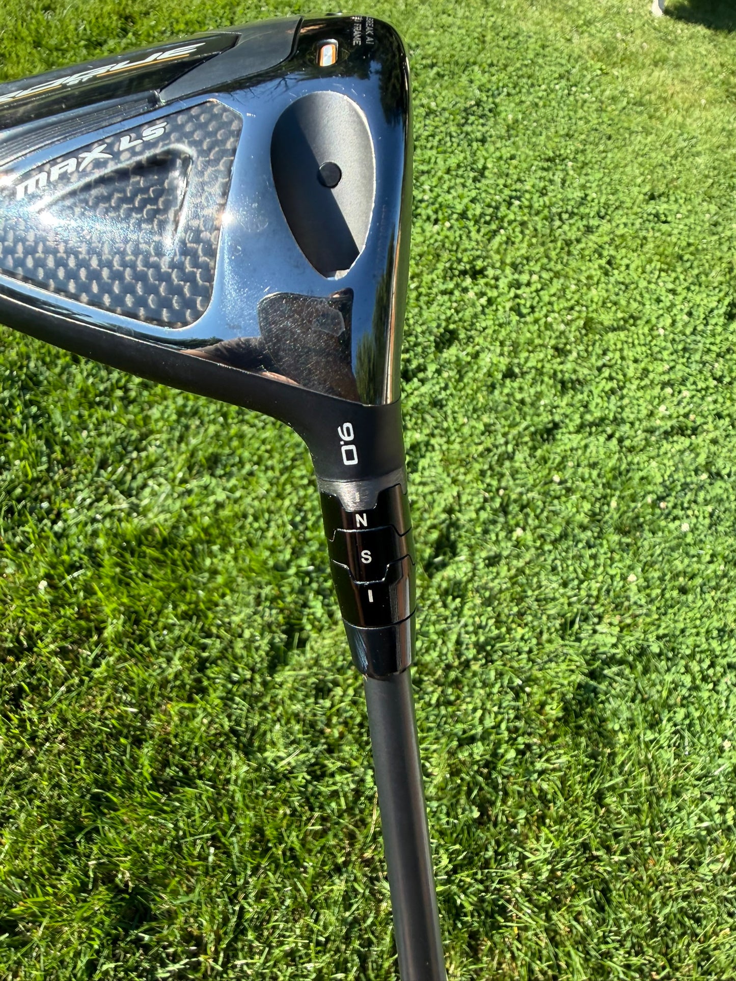 Callaway Rogue ST Max LS Driver 9° Hzrdus Smoke Extra Stiff Flex 45.25" +HC NICE