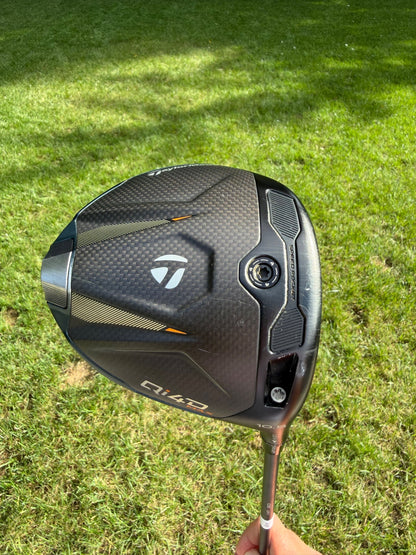 TaylorMade Qi4D Max Driver 10.5° REAX HR Red Stiff Flex 45.5" +HC NICE
