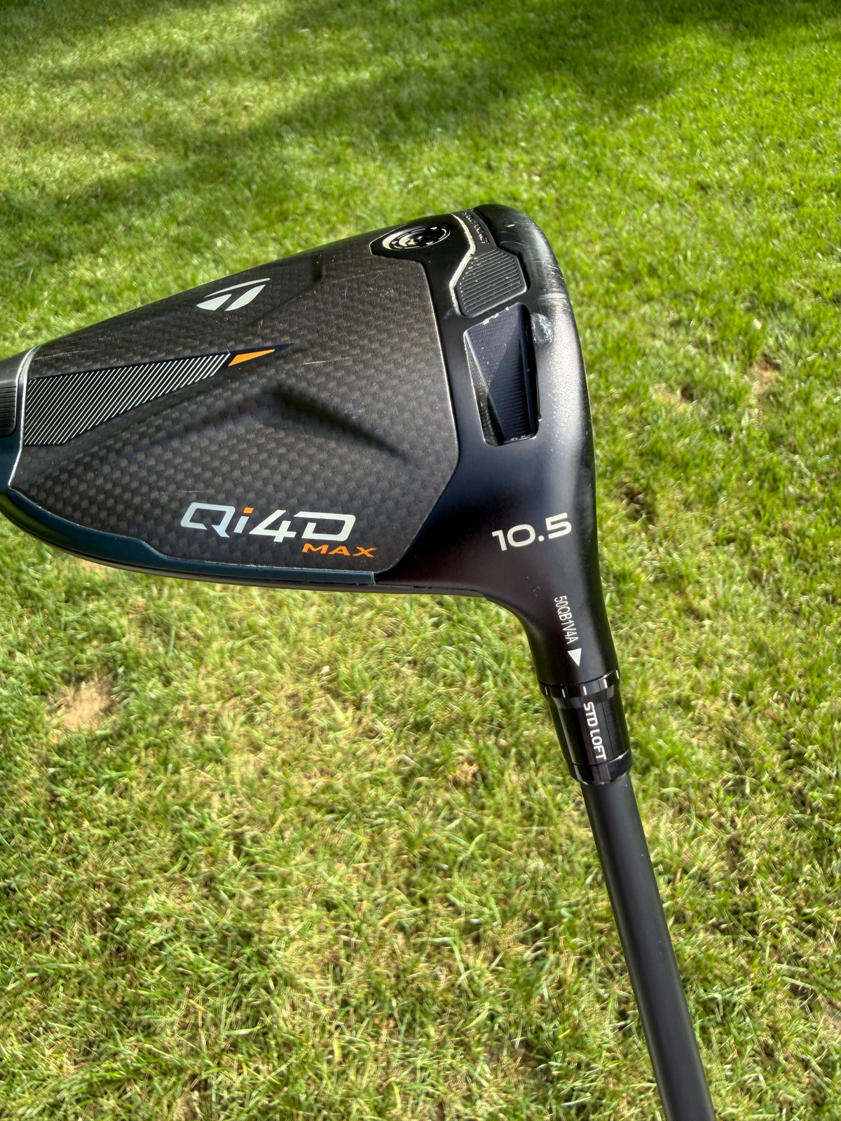 TaylorMade Qi4D Max Driver 10.5° REAX HR Red Stiff Flex 45.5" +HC NICE — photo 4