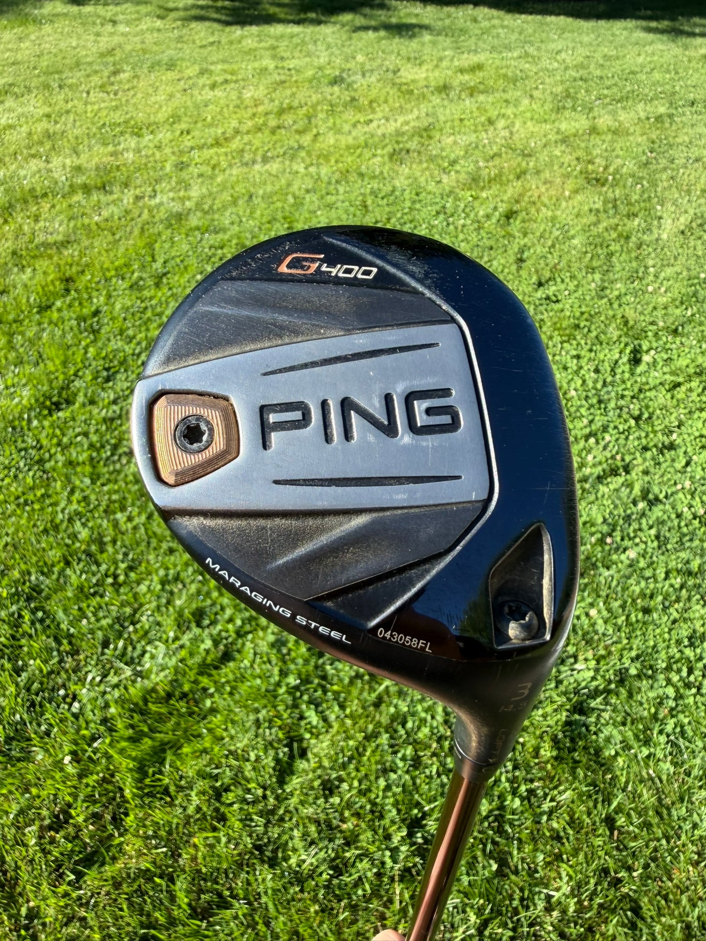 Ping G400 3-Wood 14.5° Alta CB 65 Stiff Flex 42.5" +HC NICE
