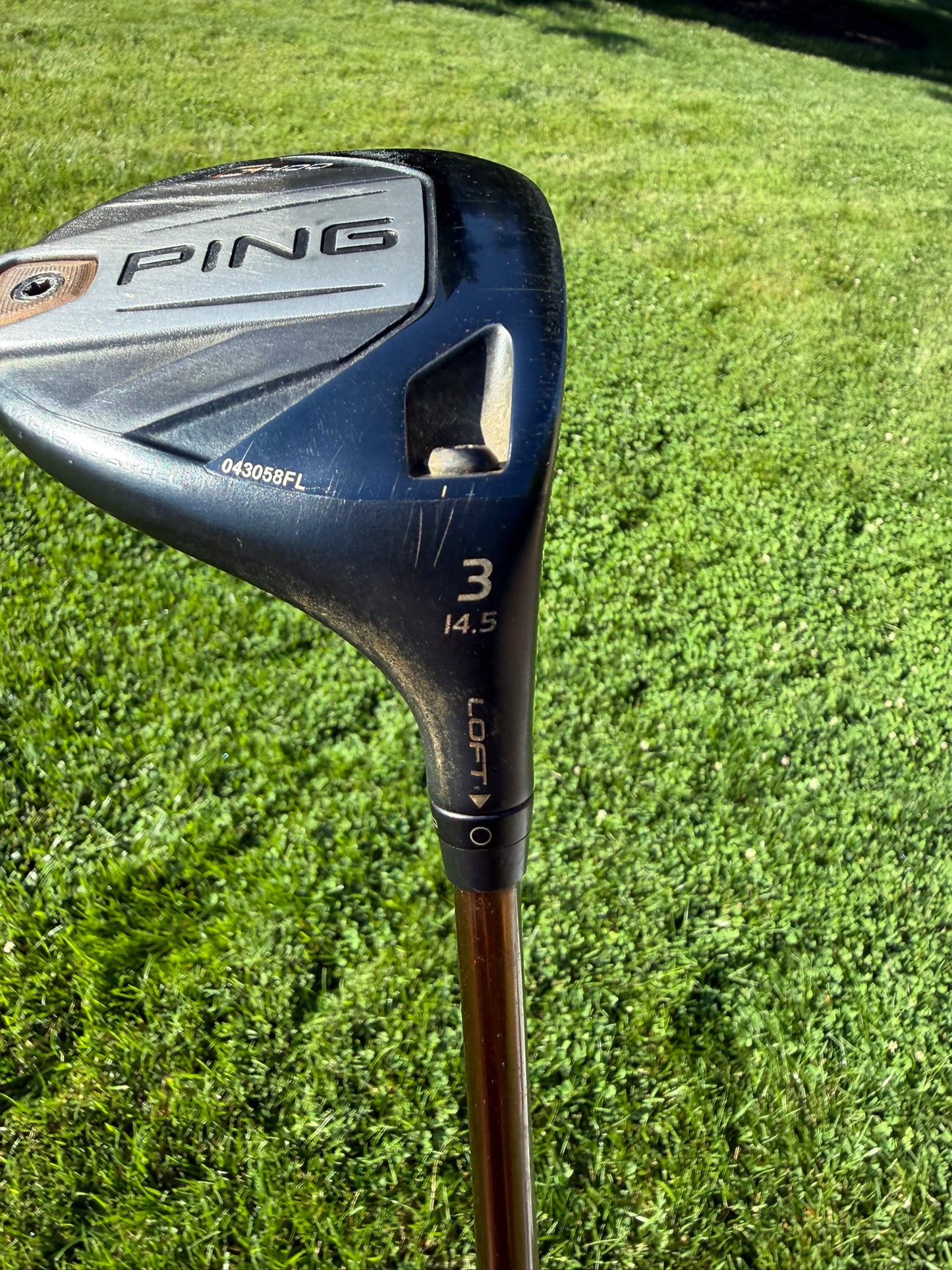 Ping G400 3-Wood 14.5° Alta CB 65 Stiff Flex 42.5" +HC NICE