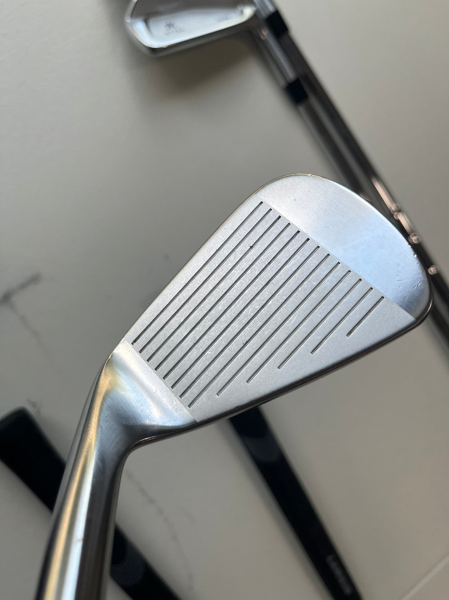 Miura CB-302 Iron Set 6-PW KBS Tour-V 120 Extra Stiff Flex +1/2″ NICE