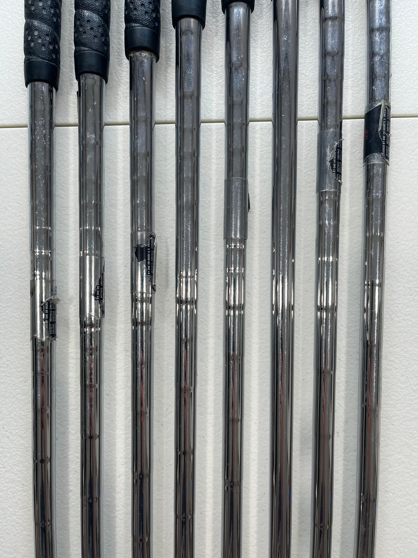 Ping ISI Nickel Iron Set 3-PW Green Dot Cushin JZ Stiff Flex +1/2″ NICE