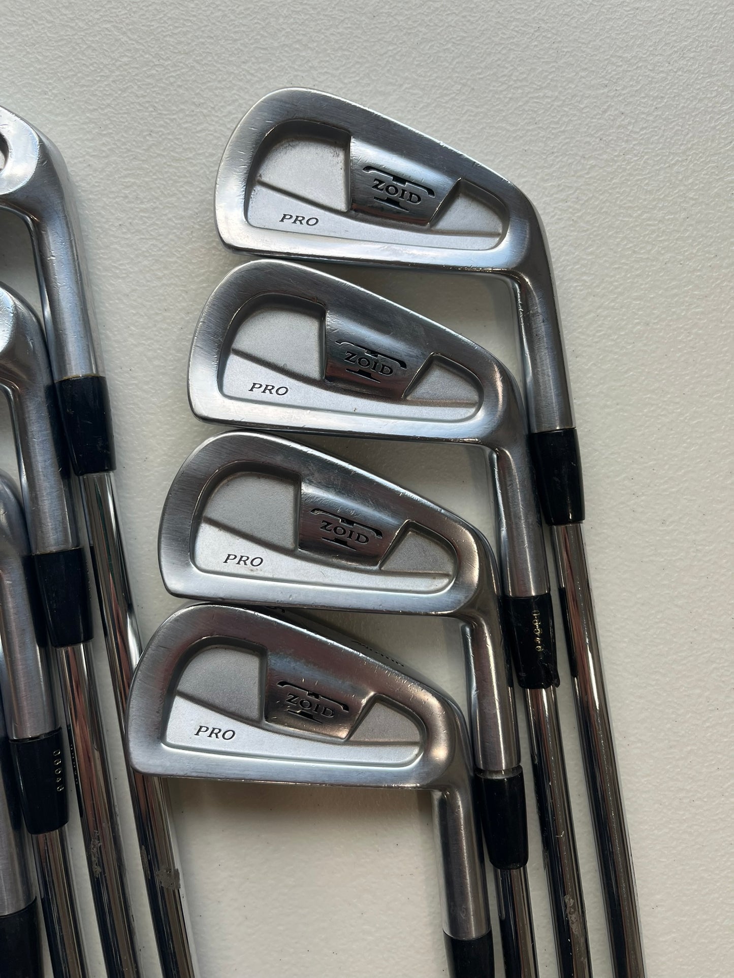 Mizuno T-Zoid Pro Iron Set 2-PW Dynamic Gold S300 Stiff Flex +1/2″ NICE