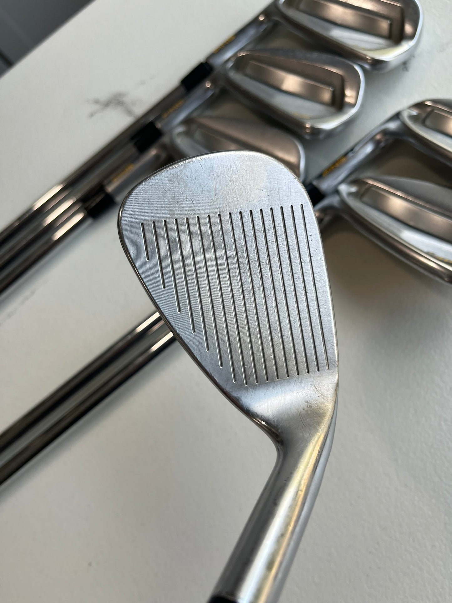 Ping i210 Iron Set 5-PW Blue Dot Project X Rifle Extra Stiff Flex Lefty +1/4″