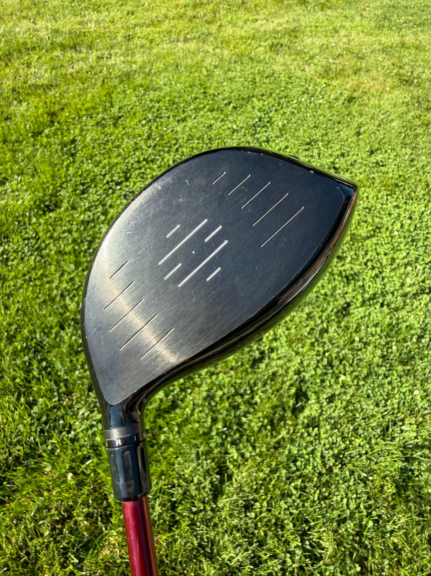 Taylormade R9 SuperTri TP Driver 9.5° VooDoo TP Stiff Flex 45" READ
