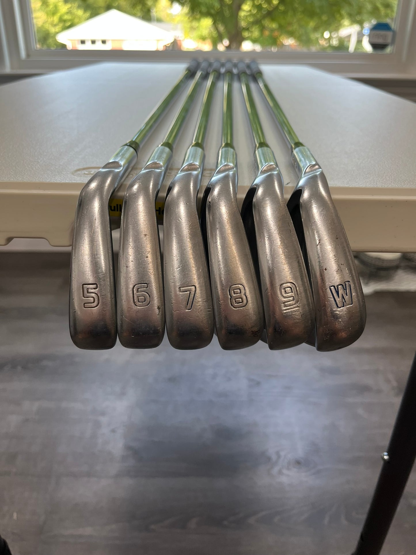 Ping i210 Iron Set 5-PW Blue Dot Project X Rifle Extra Stiff Flex Lefty +1/4″