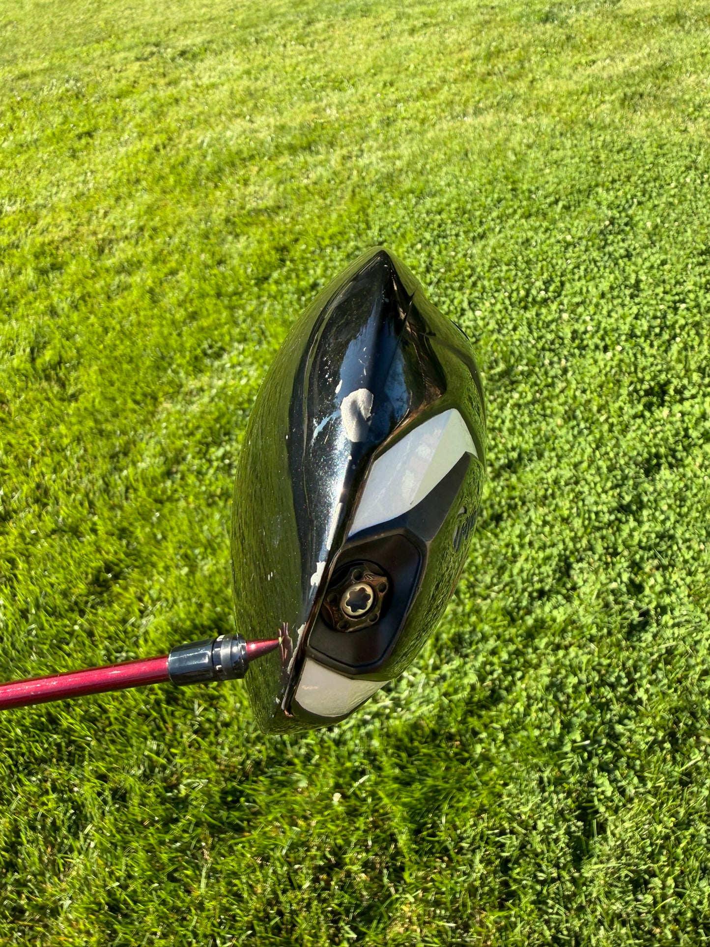 Taylormade R9 SuperTri TP Driver 9.5° VooDoo TP Stiff Flex 45" READ