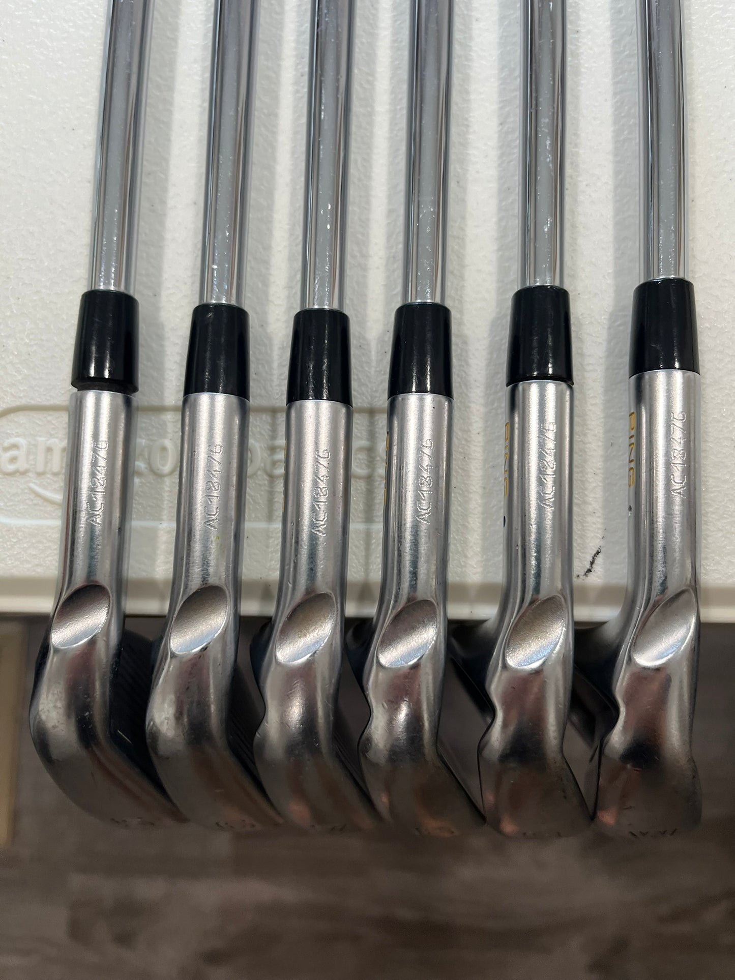 Ping i210 Iron Set 5-PW Blue Dot Project X Rifle Extra Stiff Flex Lefty +1/4″