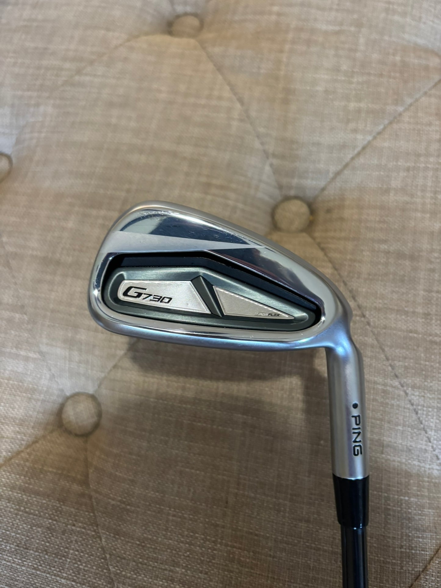 Ping G730 Iron Set 5-PW Black Dot Recoil Dart 75 F3 Regular Flex STD MINT