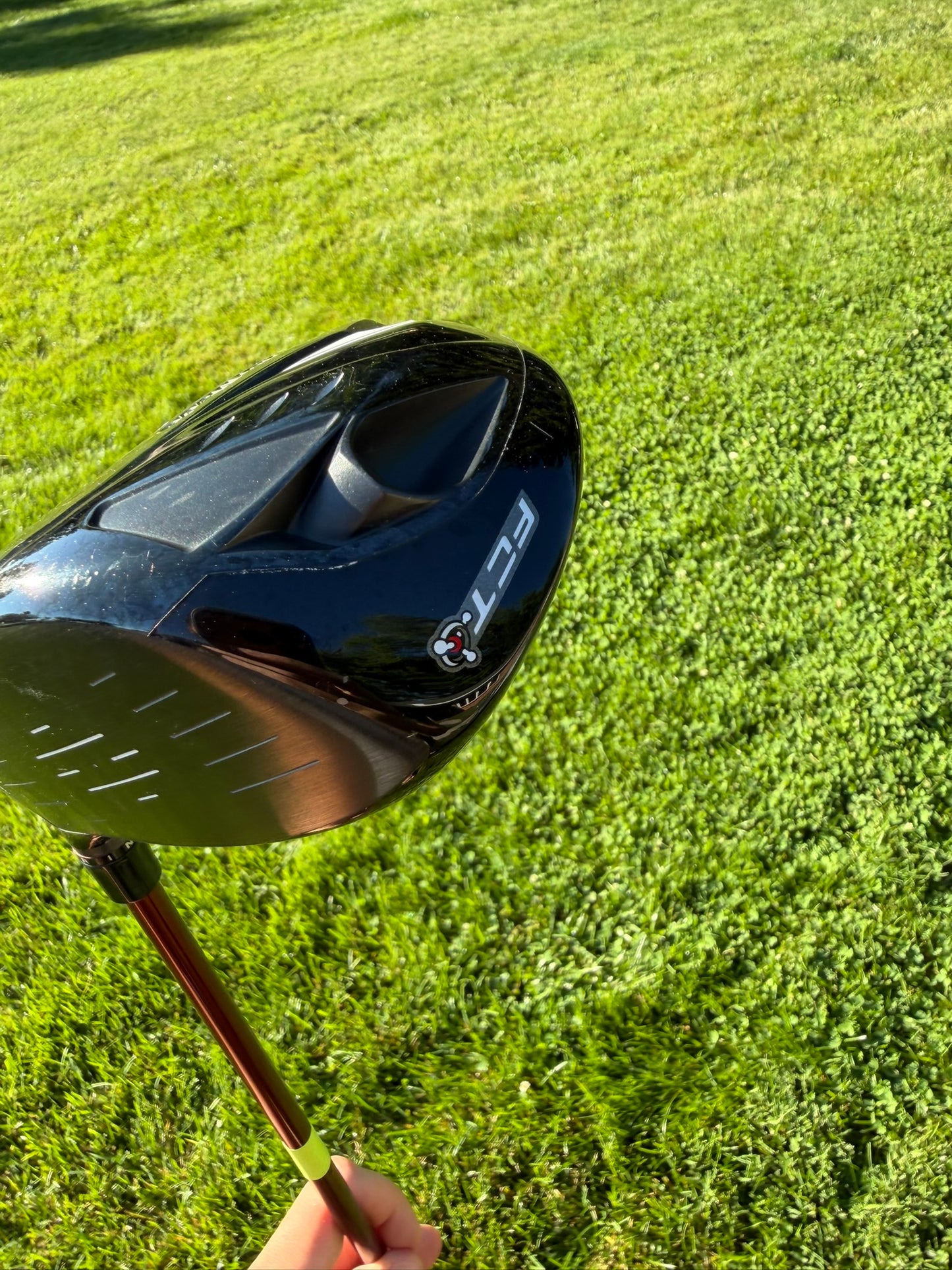 Taylormade R9 SuperTri TP Driver 9.5° VooDoo TP Stiff Flex 45" READ