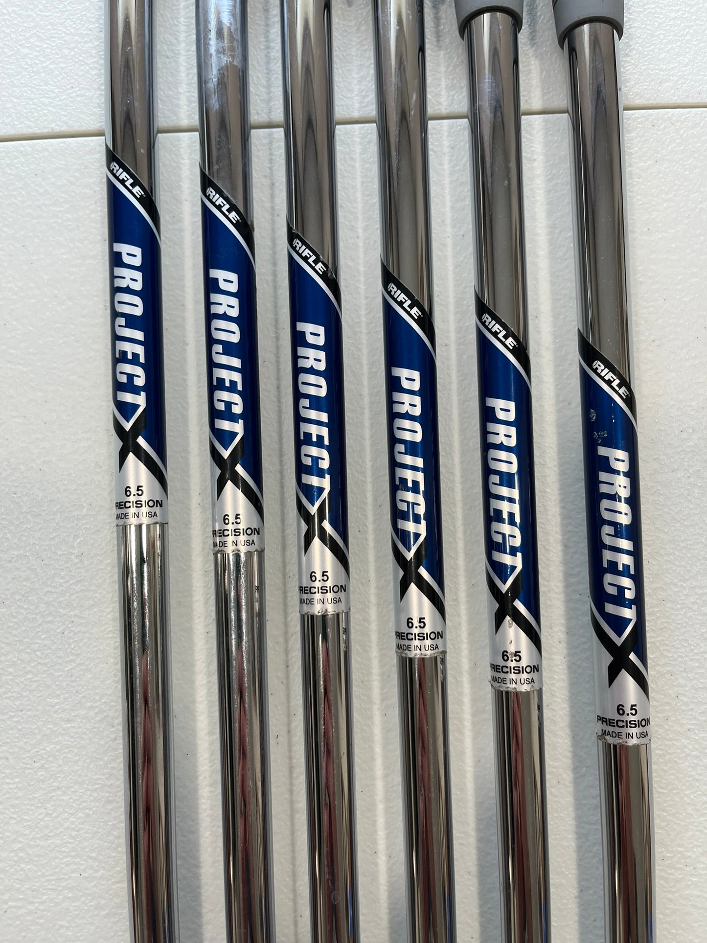 Ping i210 Iron Set 5-PW Blue Dot Project X Rifle Extra Stiff Flex Lefty +1/4″