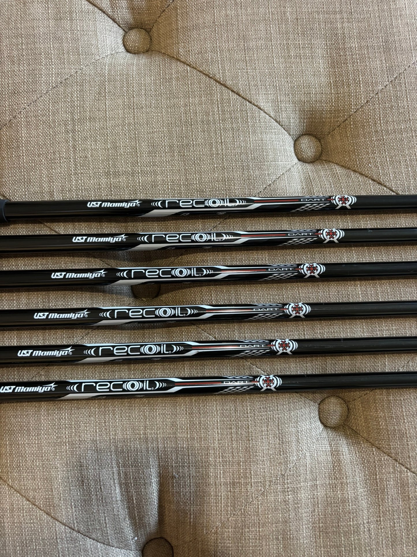 Ping G730 Iron Set 5-PW Black Dot Recoil Dart 75 F3 Regular Flex STD MINT