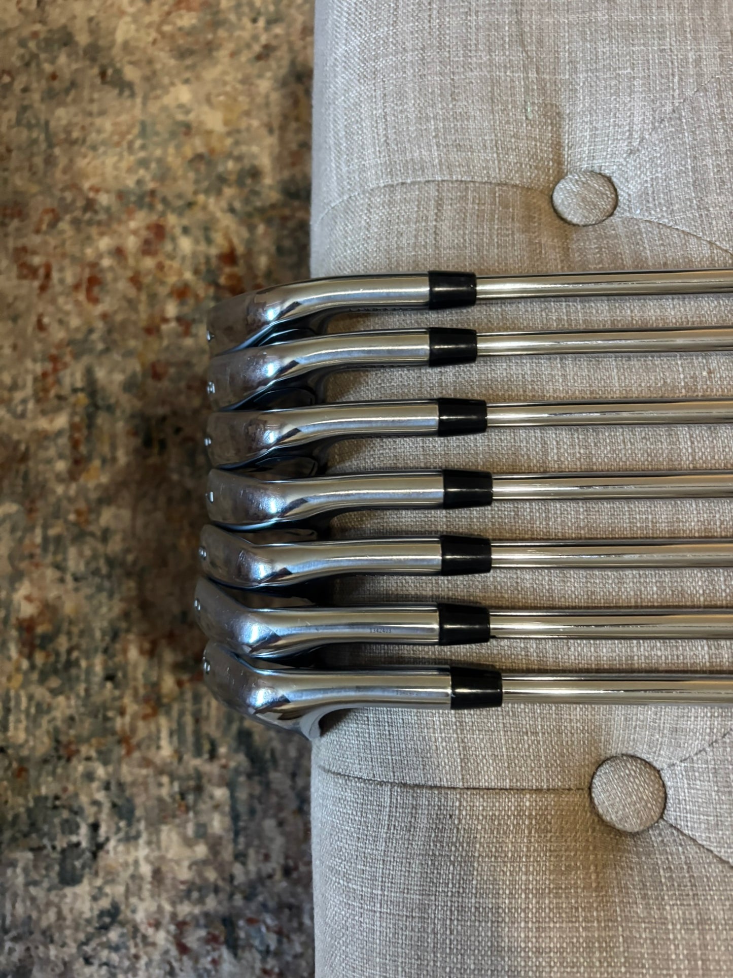 Titleist 2021 T200 Iron Set 4-PW AMT Tour White S300 Stiff Flex +1/4″ NICE